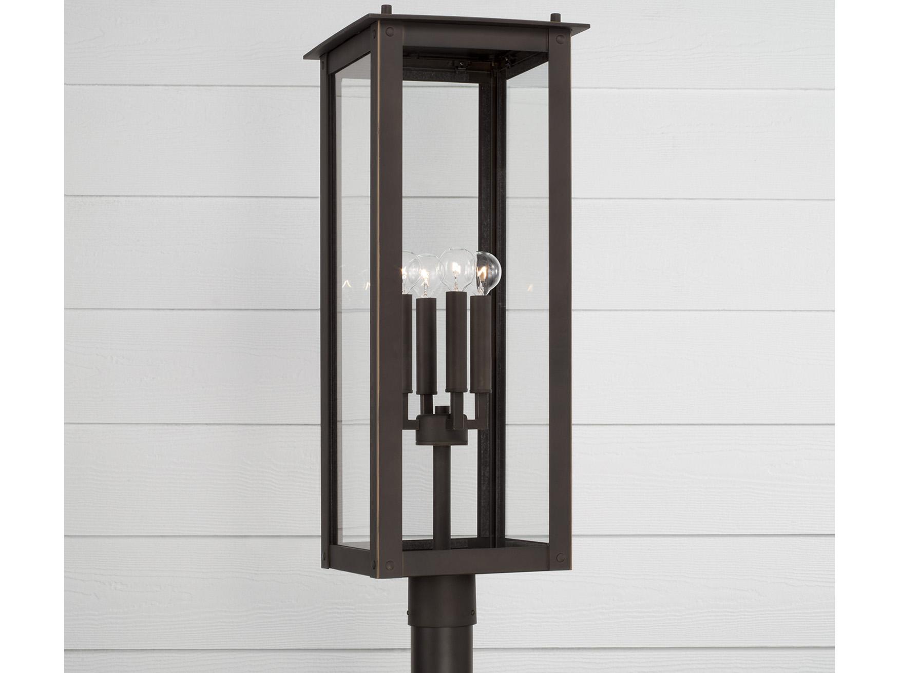 Capital Lighting Hunt 4 - Light Outdoor Post Light