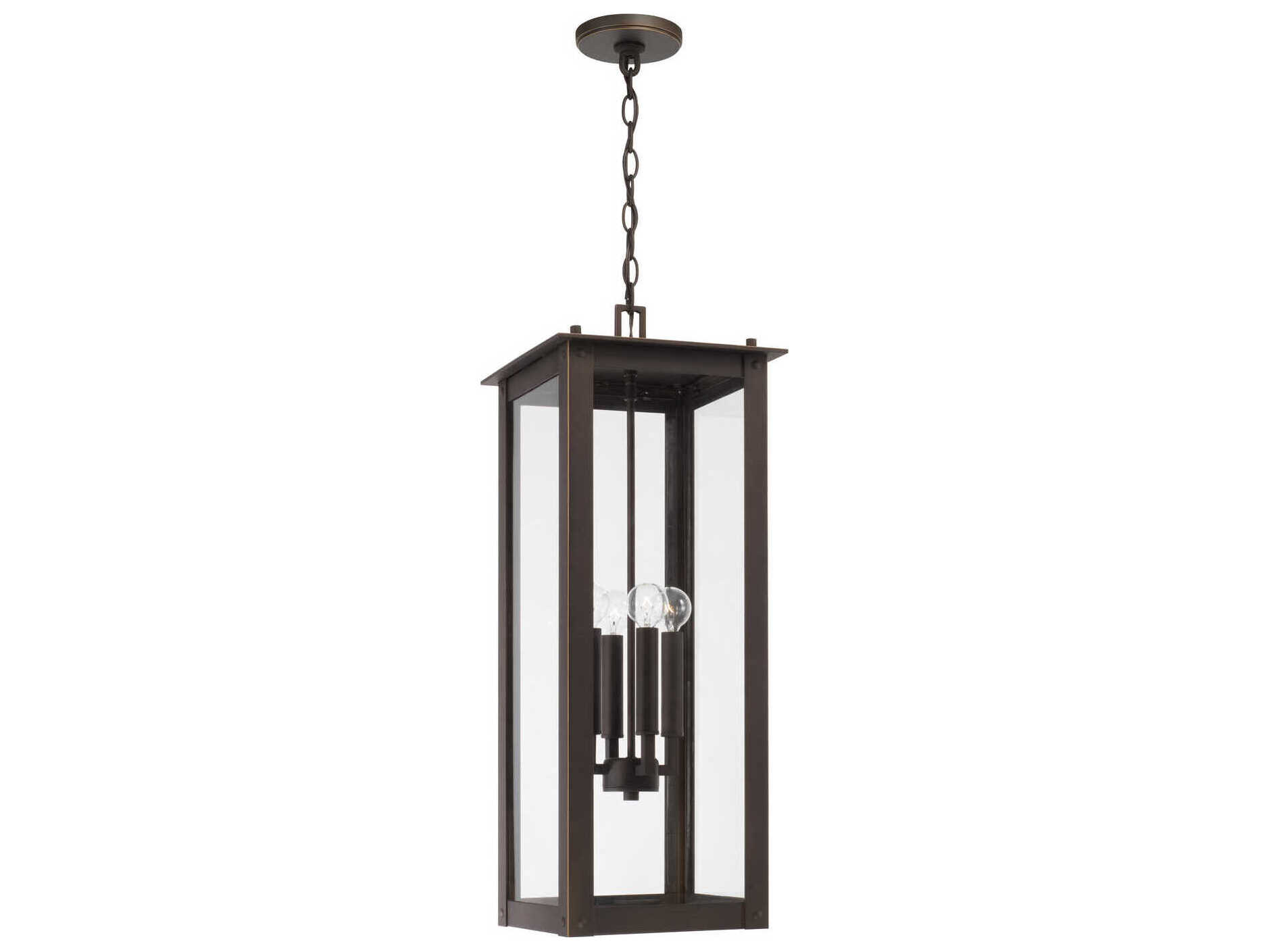 Capital Lighting Hunt 4-Light Outdoor Hanging Light