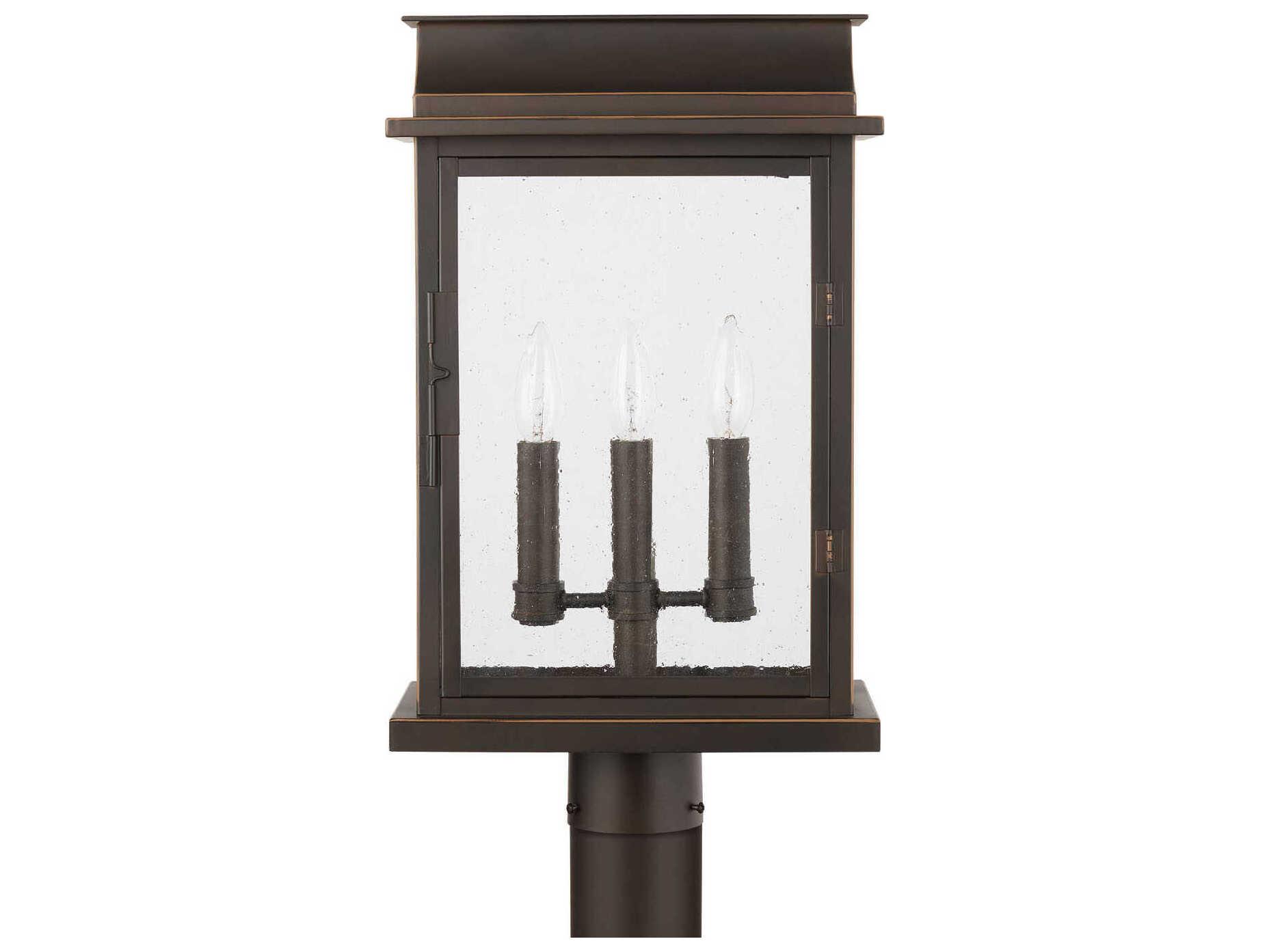 Capital Lighting Bolton 3 - Light Outdoor Post Light