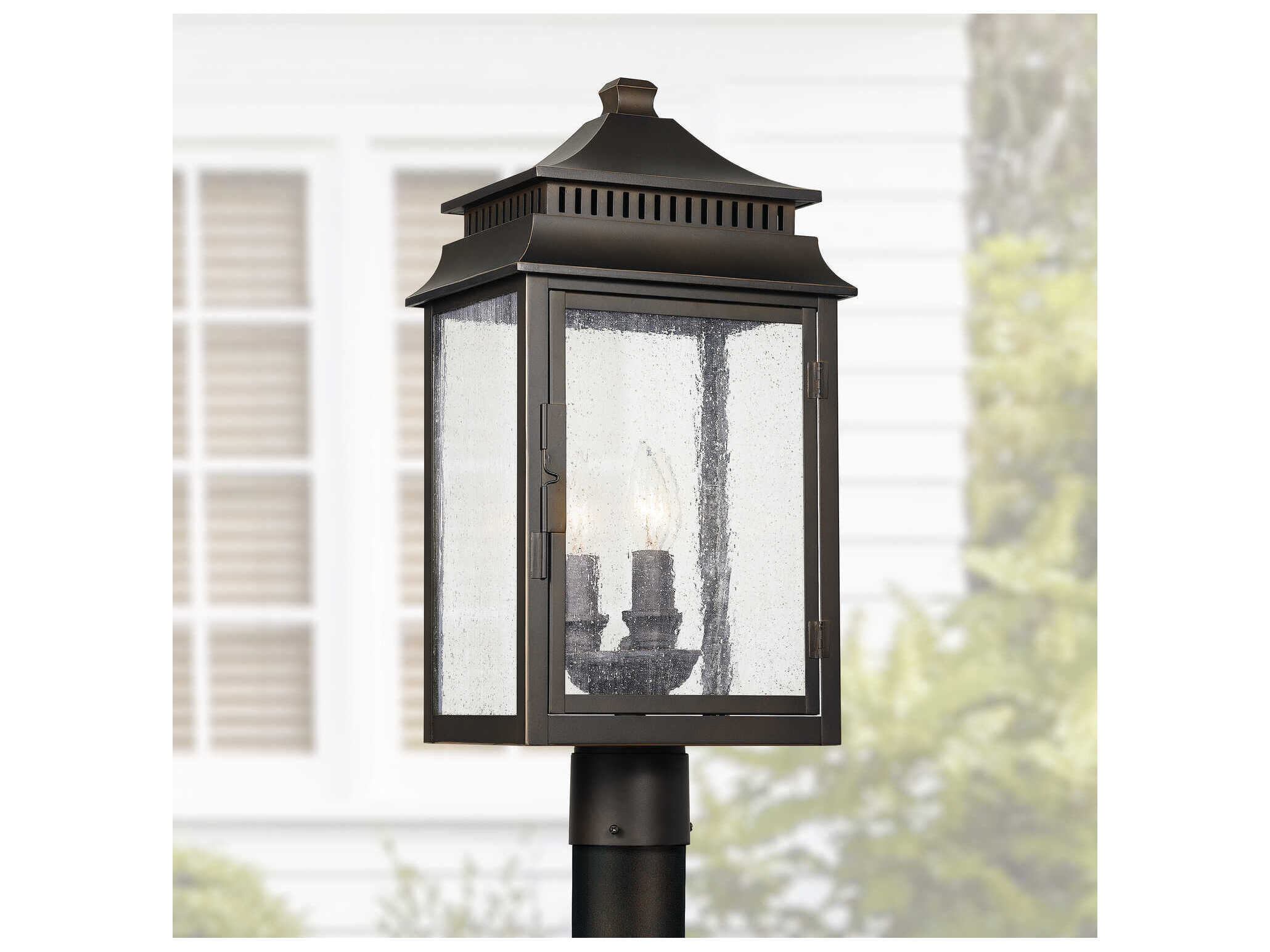 Capital Lighting Sutter Creek 3 - Light Outdoor Post Light