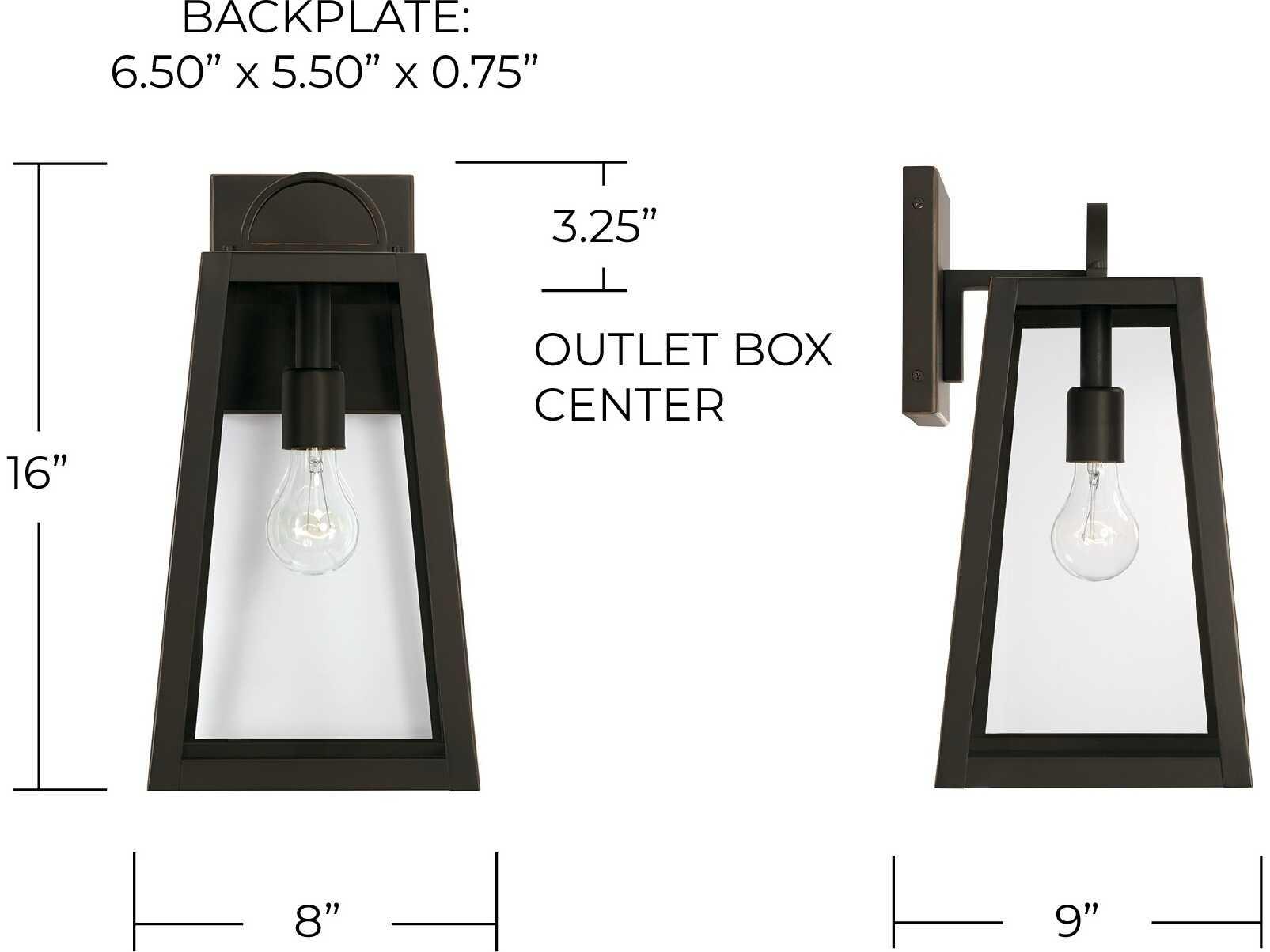 Capital Lighting Leighton Outdoor Wall Light