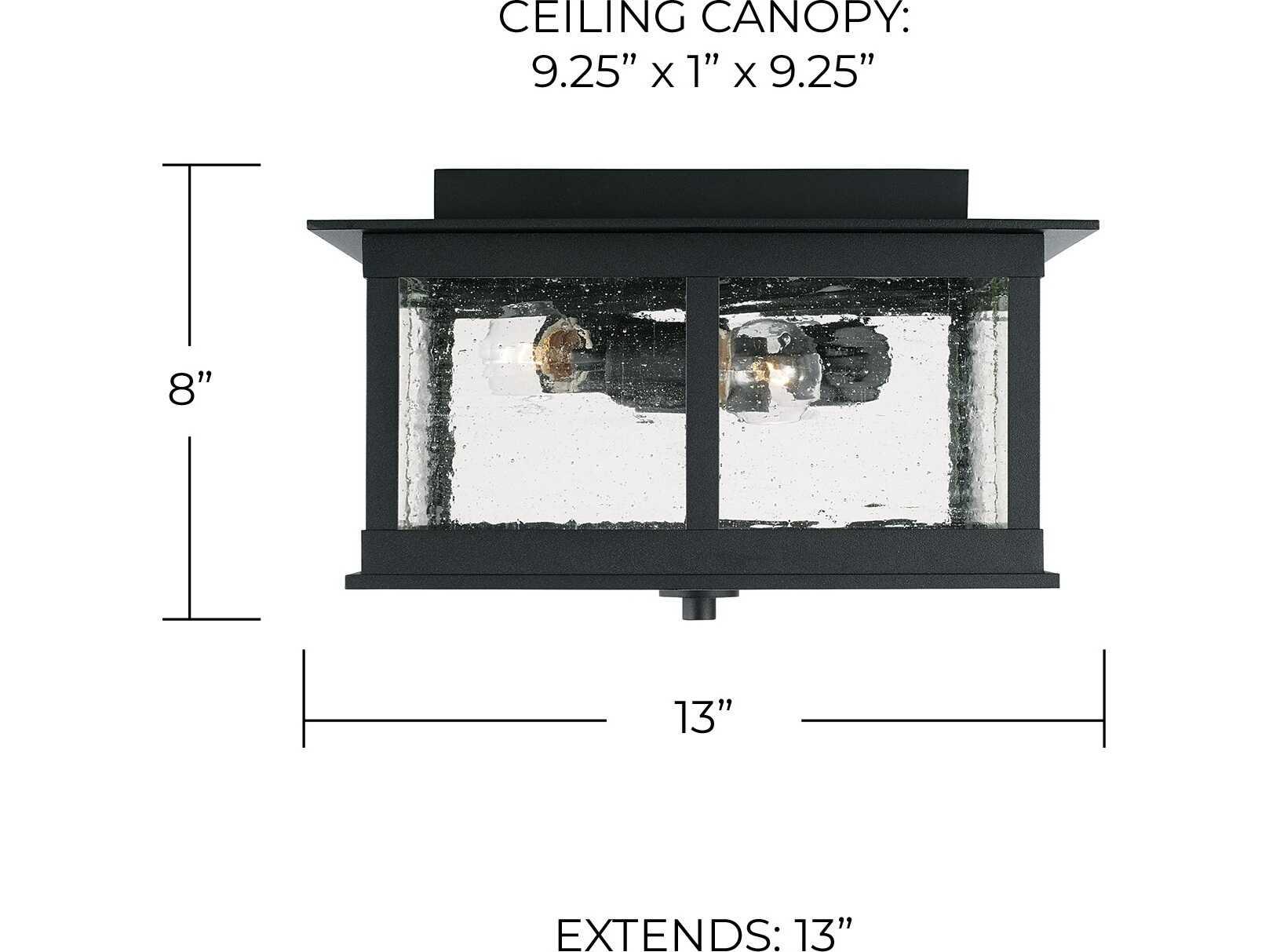 Capital Lighting Barrett 3 - Light Outdoor Ceiling Light
