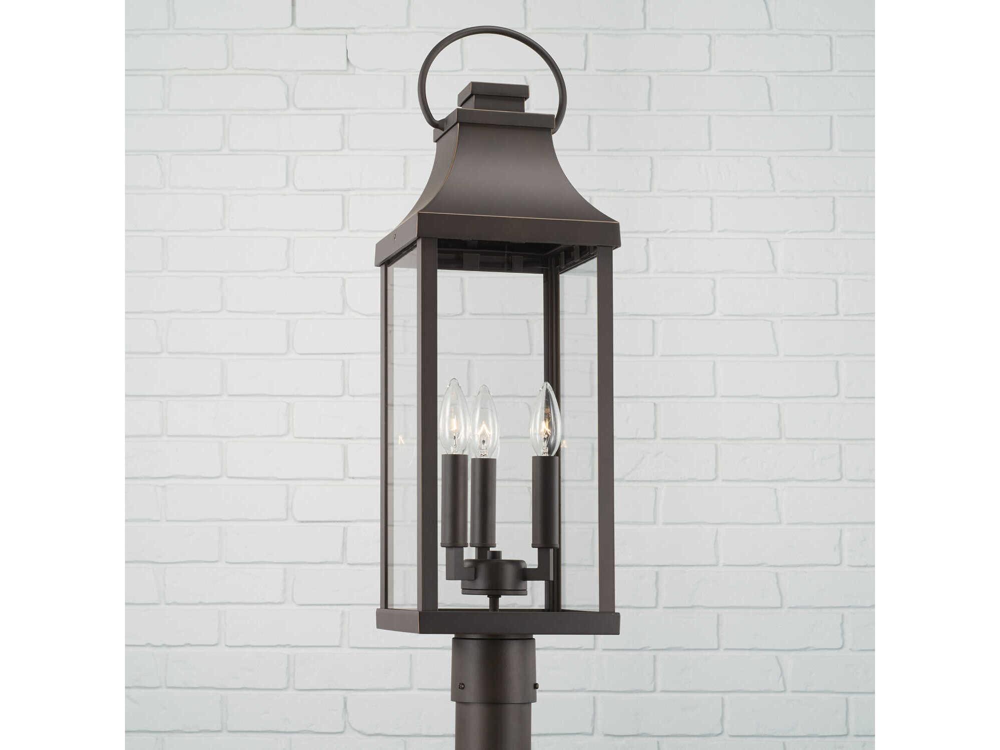 Capital Lighting Bradford 3 - Light Outdoor Post Light