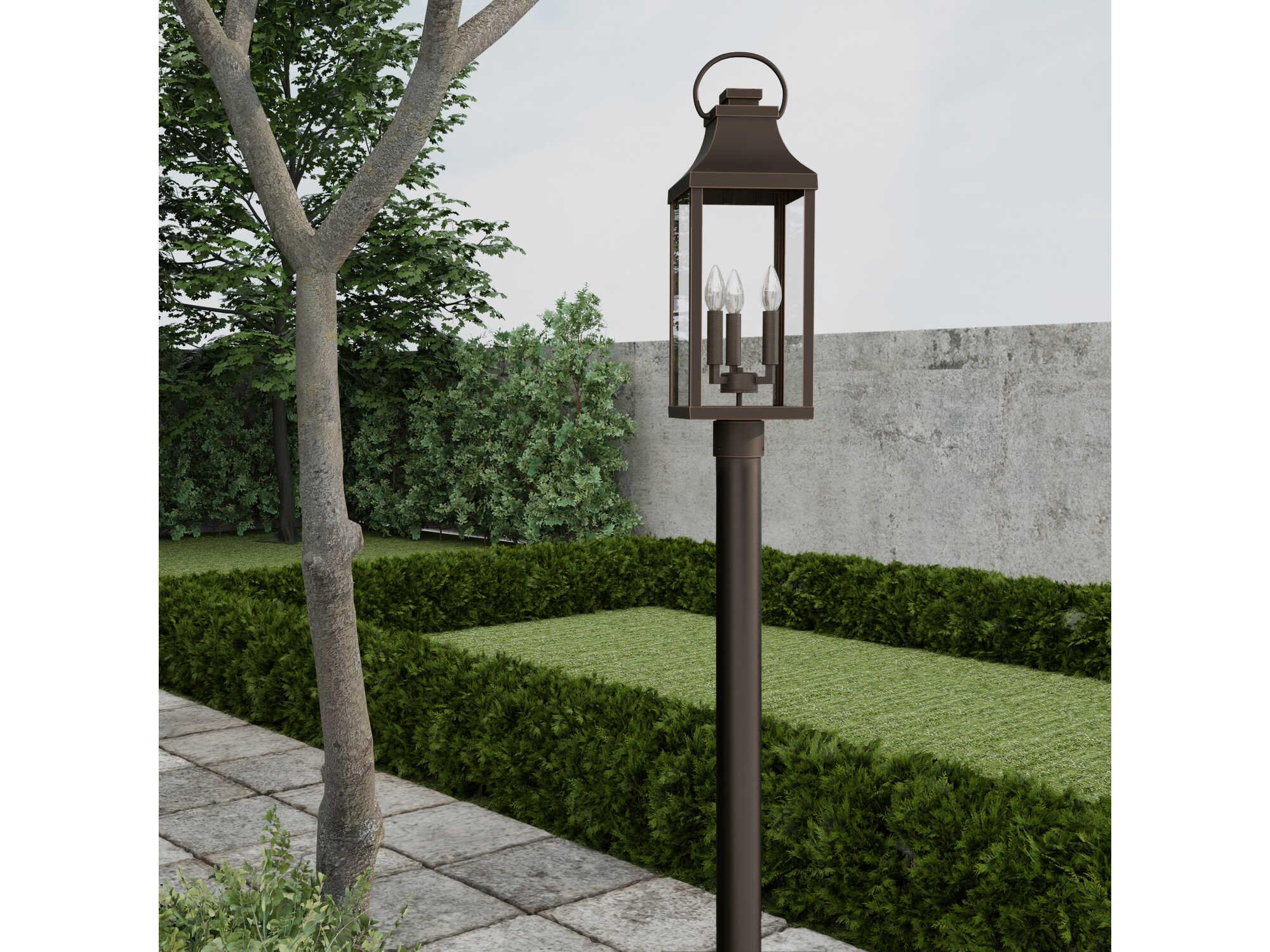 Capital Lighting Bradford 3 - Light Outdoor Post Light