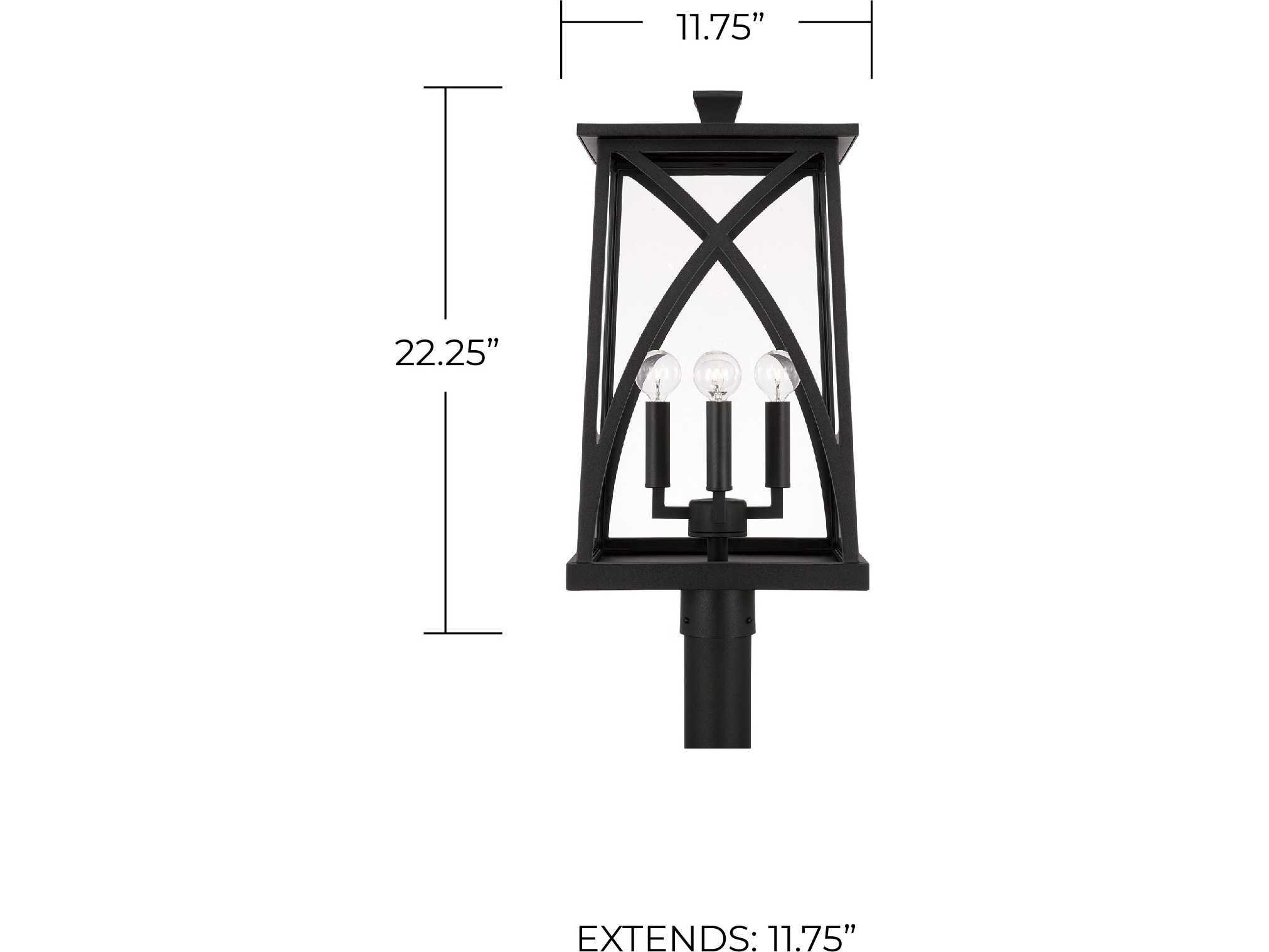 Capital Lighting Marshall 4 - Light Outdoor Post Light