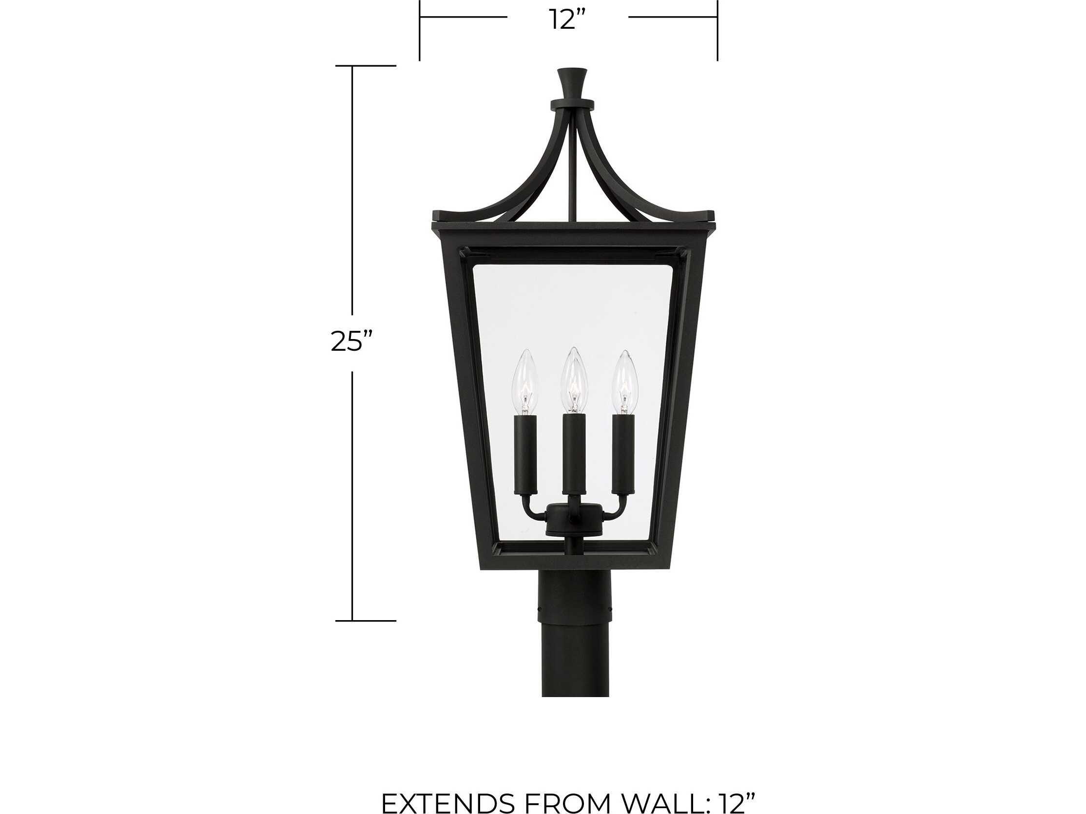 Capital Lighting Adair 4 - Light Outdoor Post Light