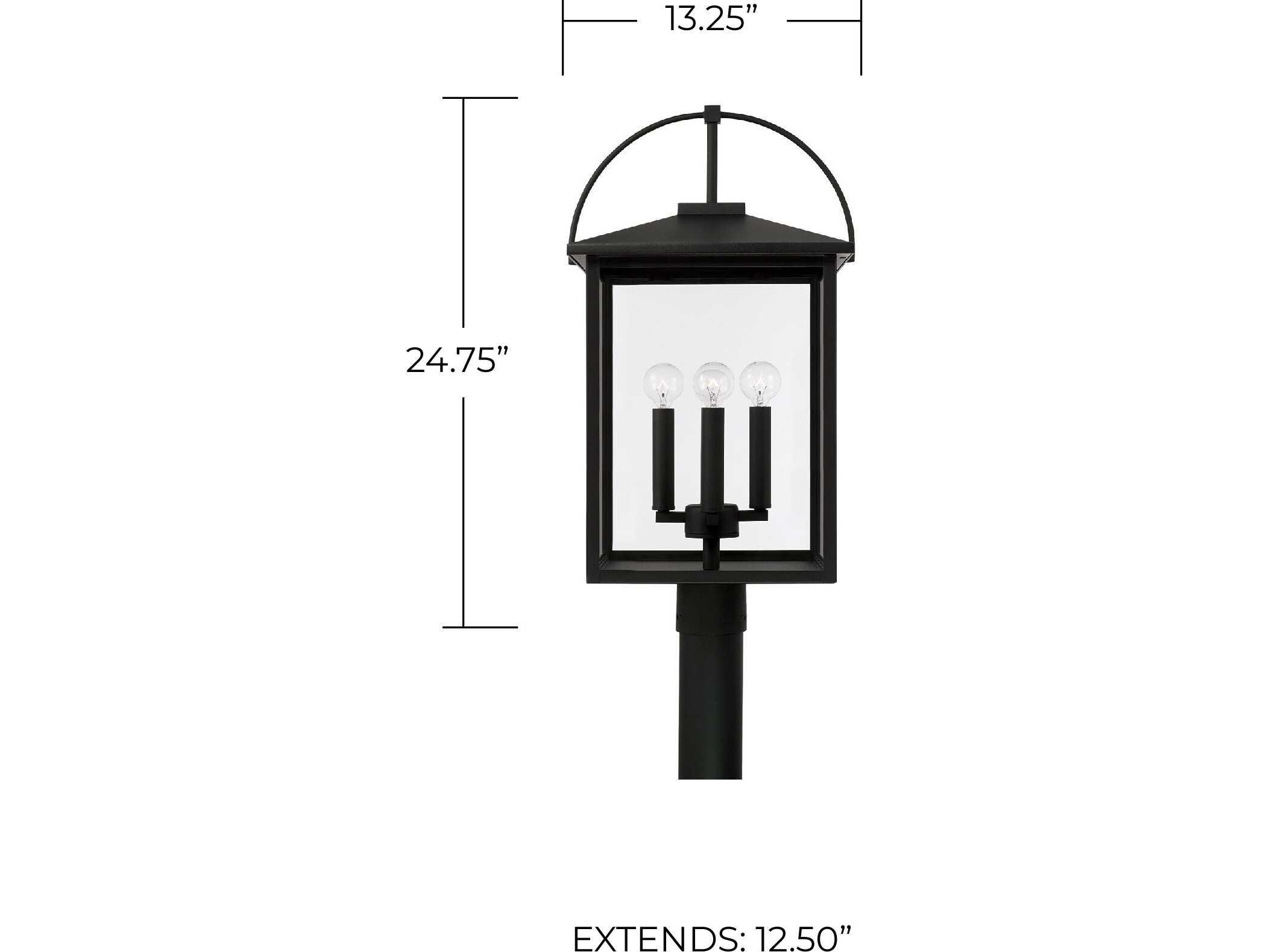 Capital Lighting Bryson 4 - Light Outdoor Post Light