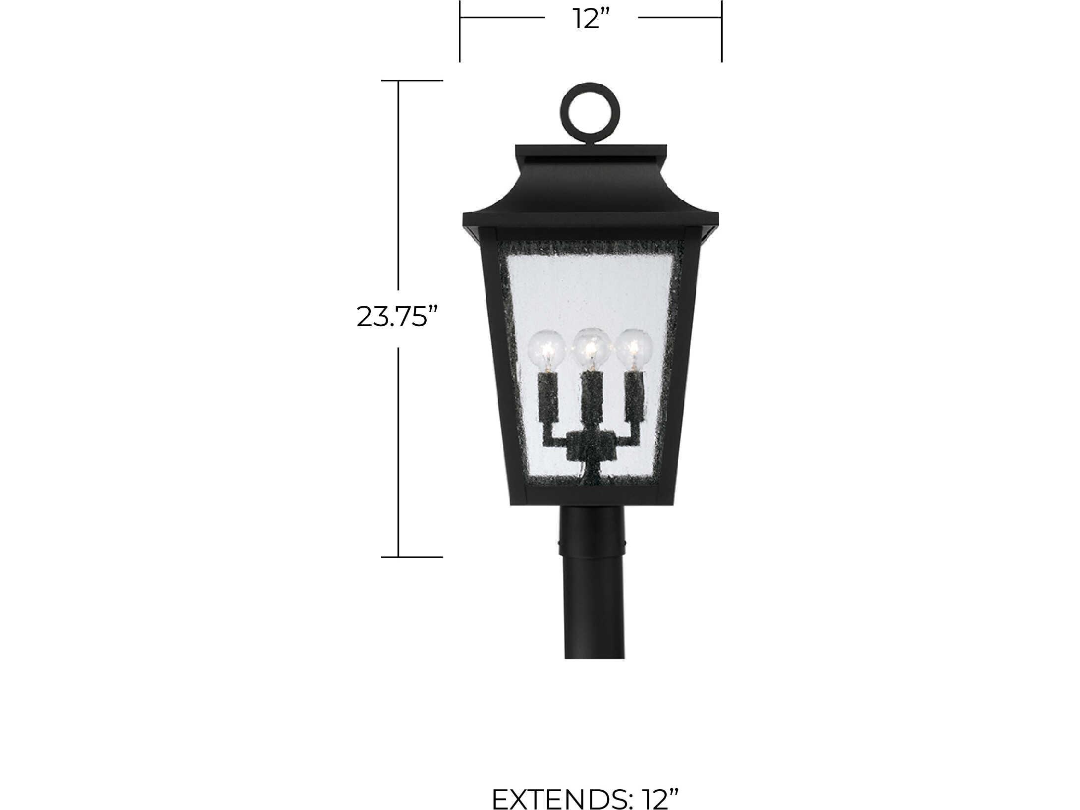 Capital Lighting Chandler 4-Light Outdoor Post Light