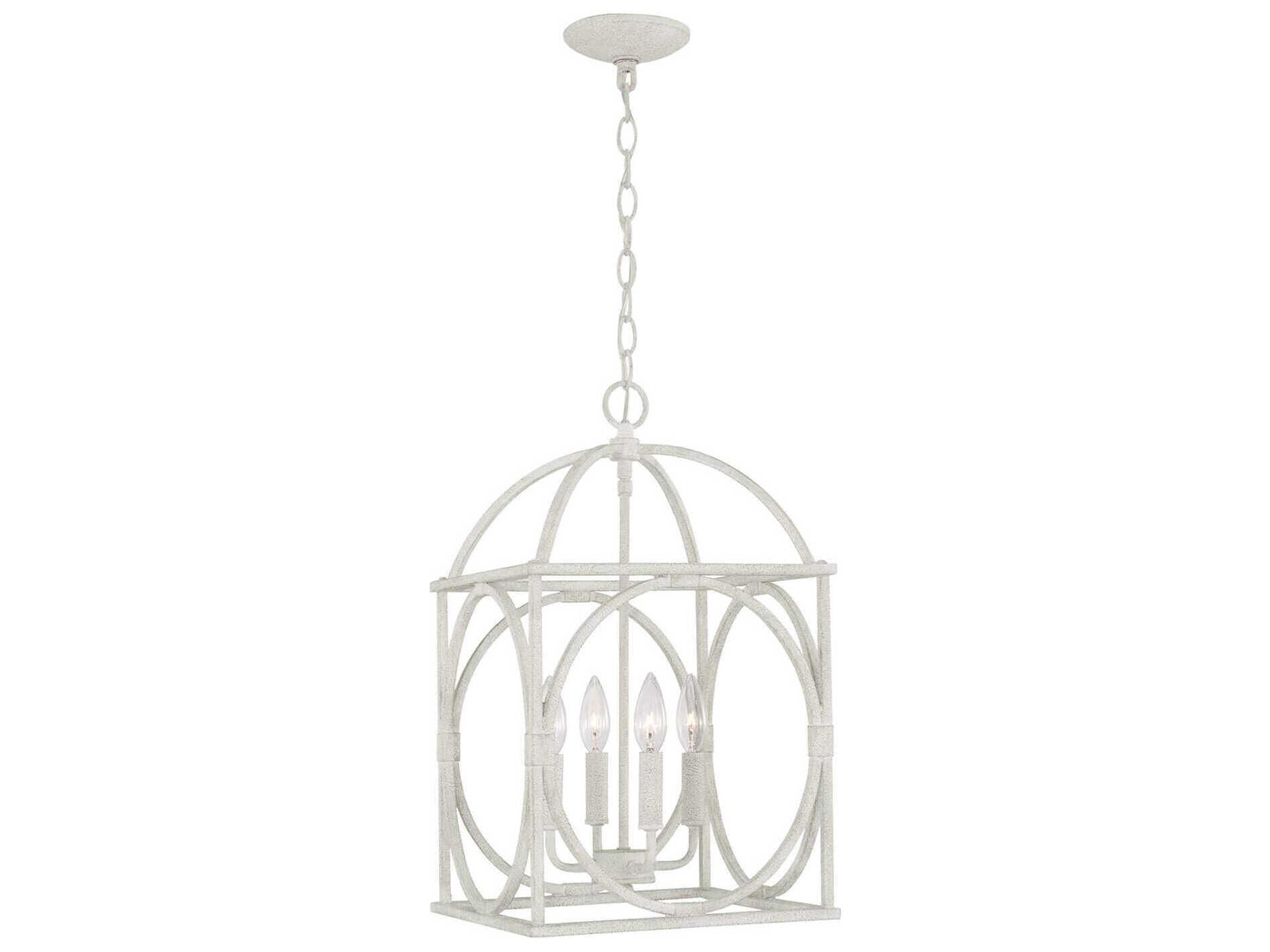Capital Lighting Brea 4-Light Sand Dollar Gray Mini Pendant