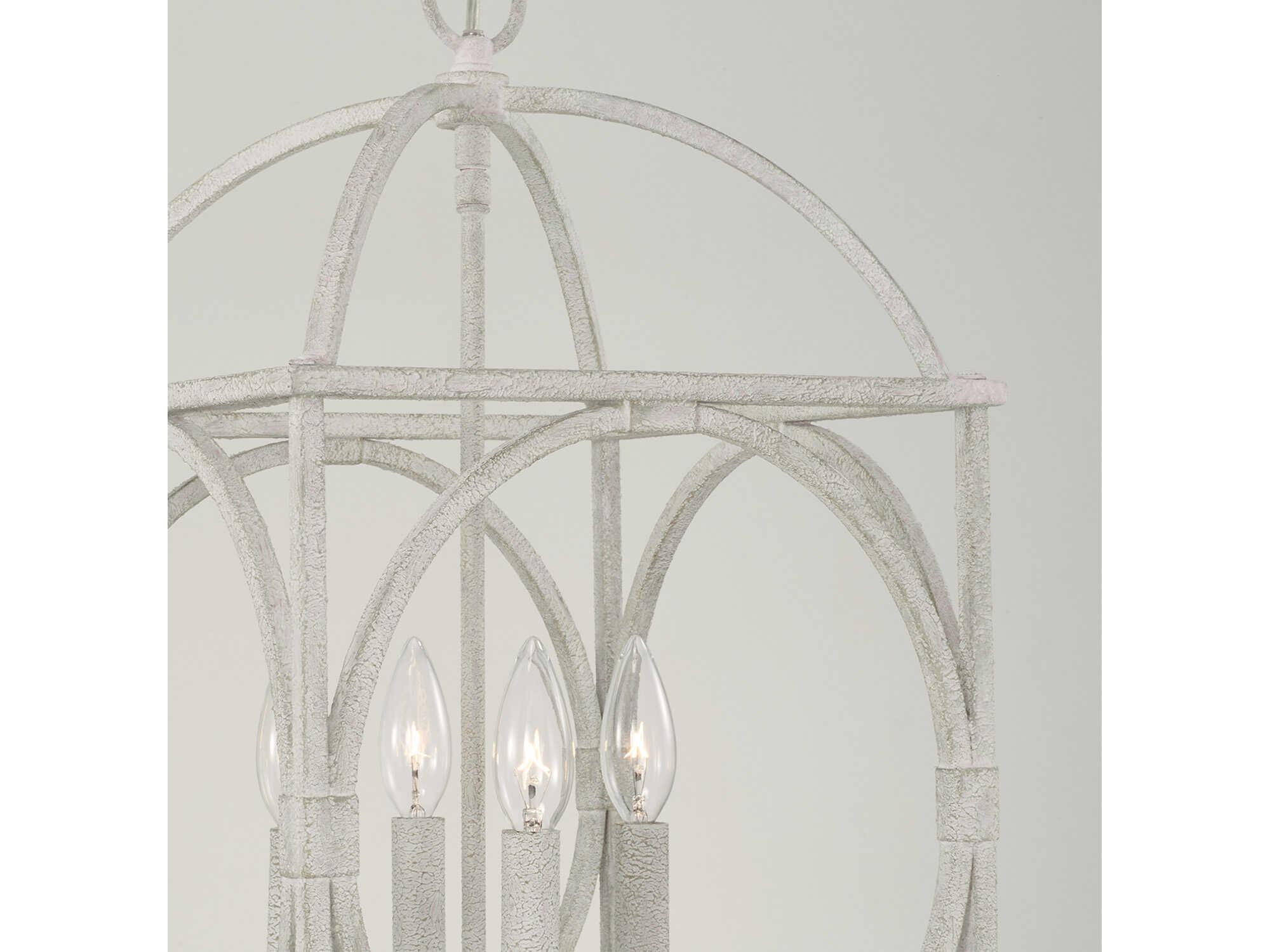 Capital Lighting Brea 4-Light Sand Dollar Gray Mini Pendant