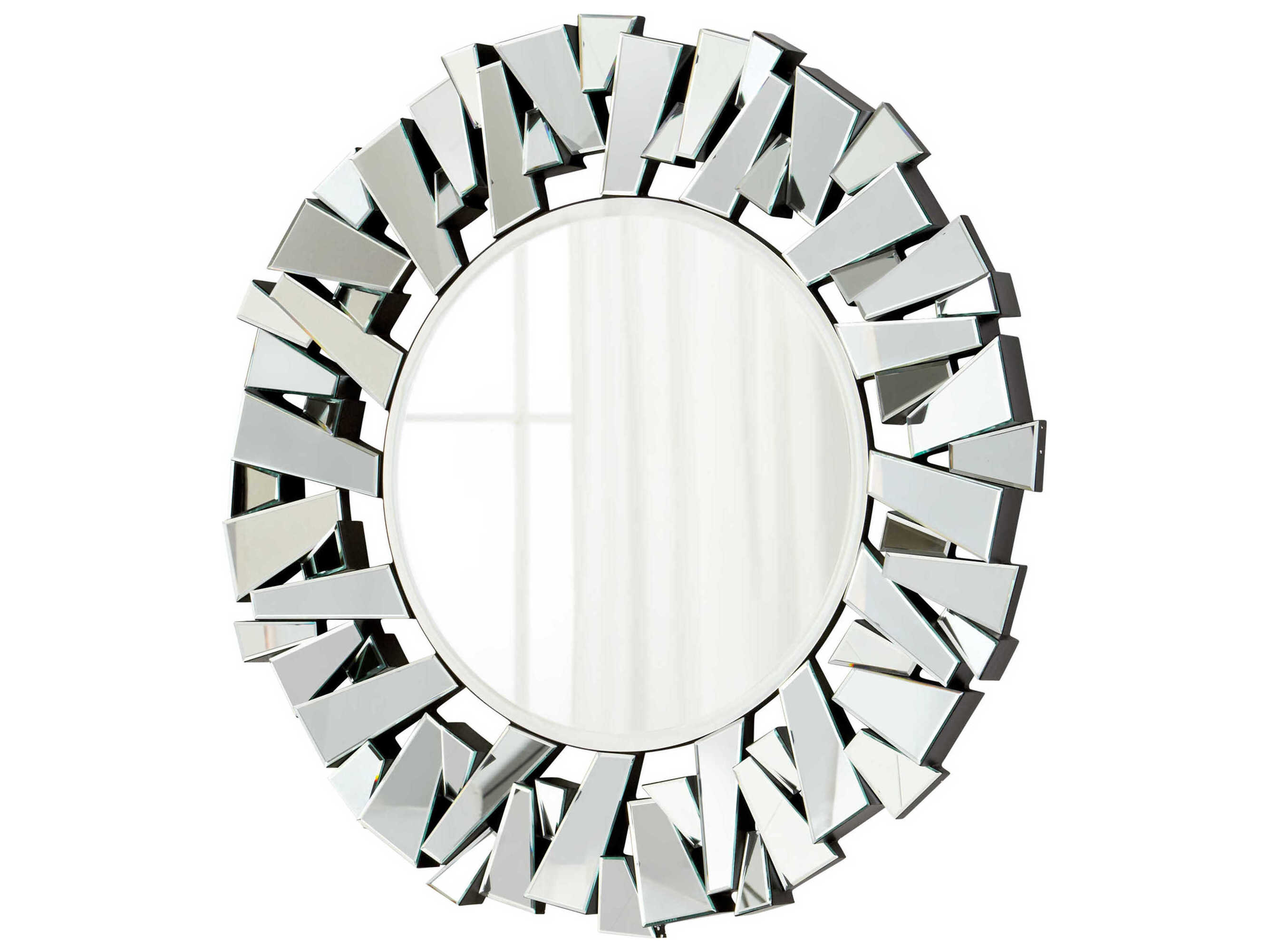 Cyan Design Circle Clear Round Wall Mirror