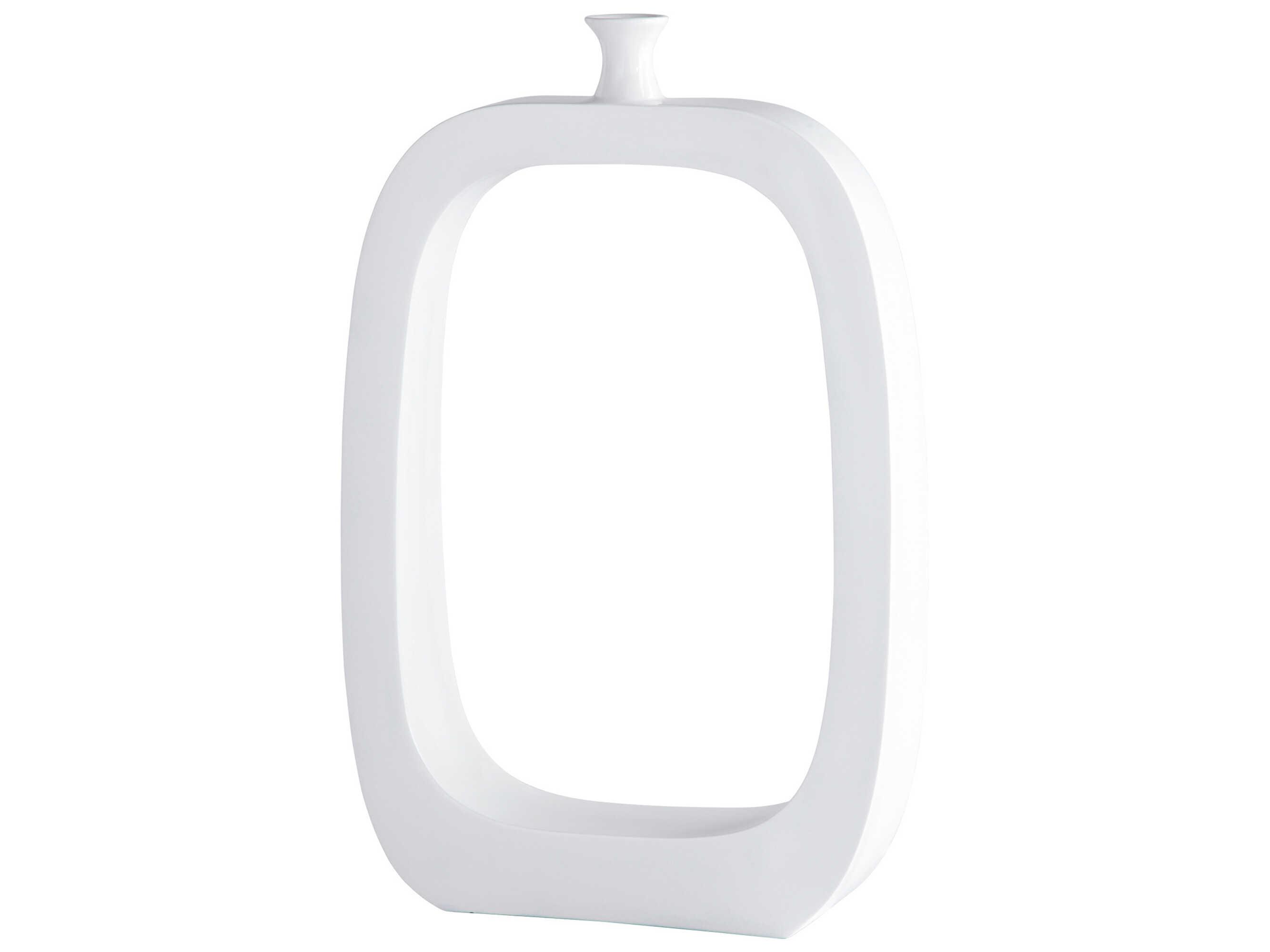 Cyan Design White Beyond the Pale Vase