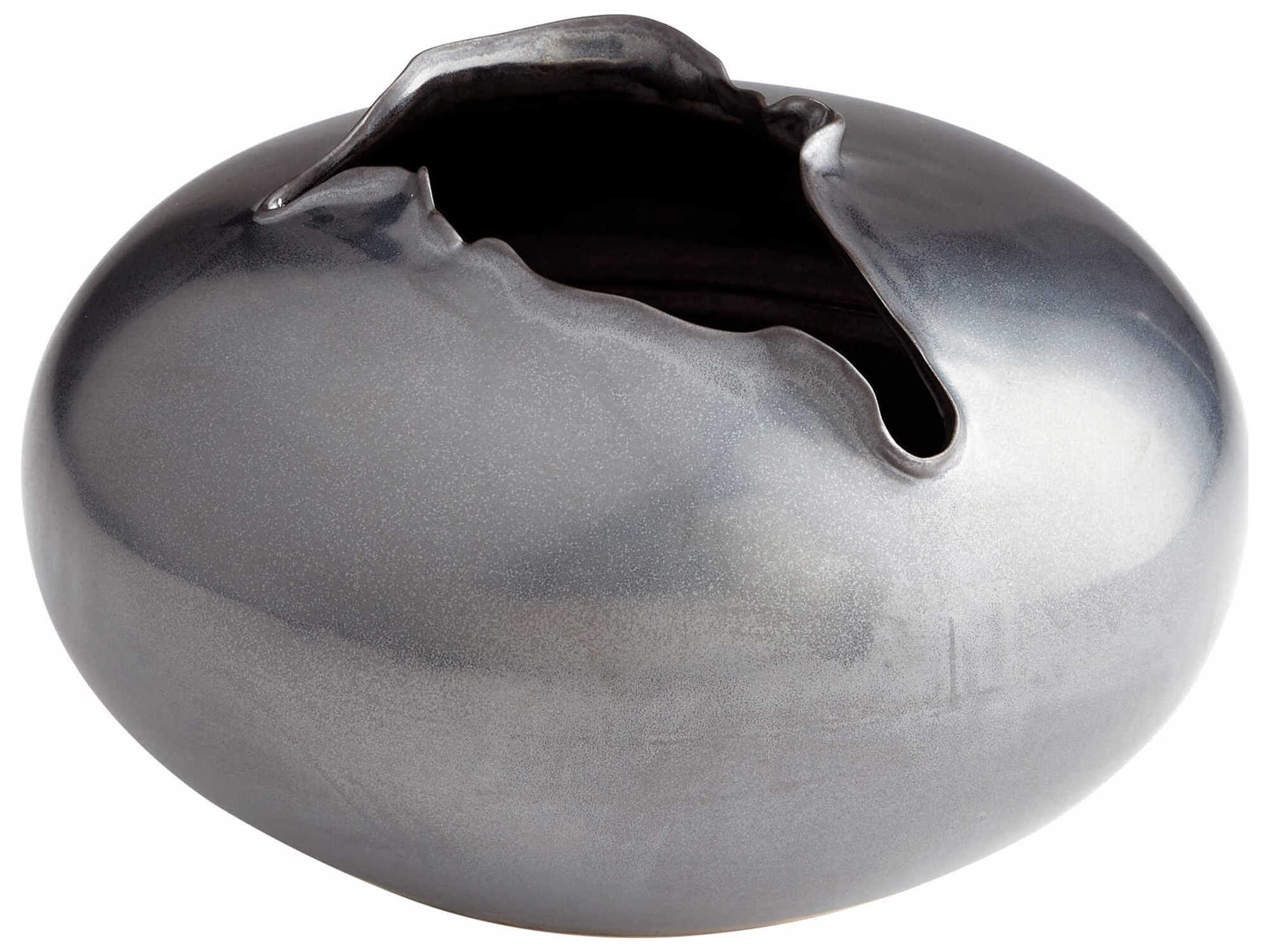 Cyan Design Black Metal Tambora Vase