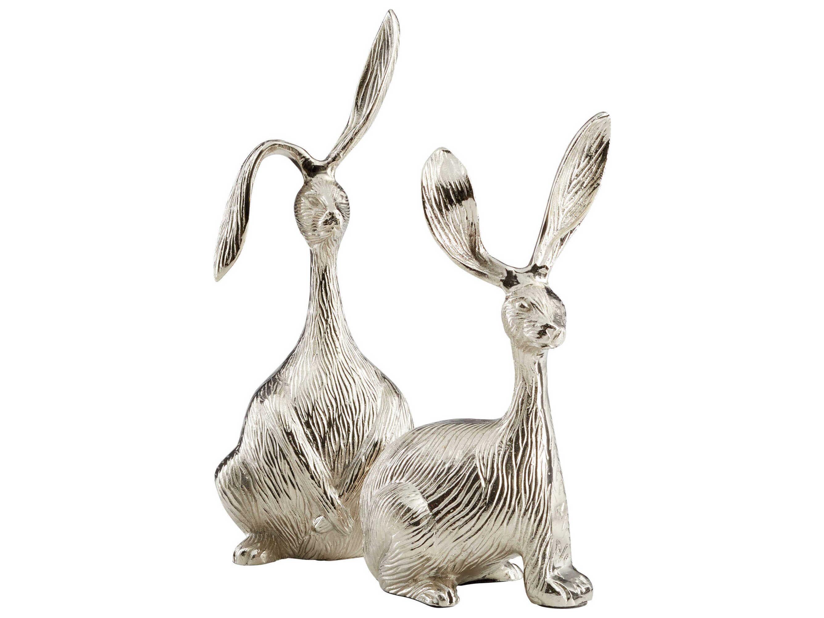 Cyan Design Polished Nickel Perk Up Sculpture