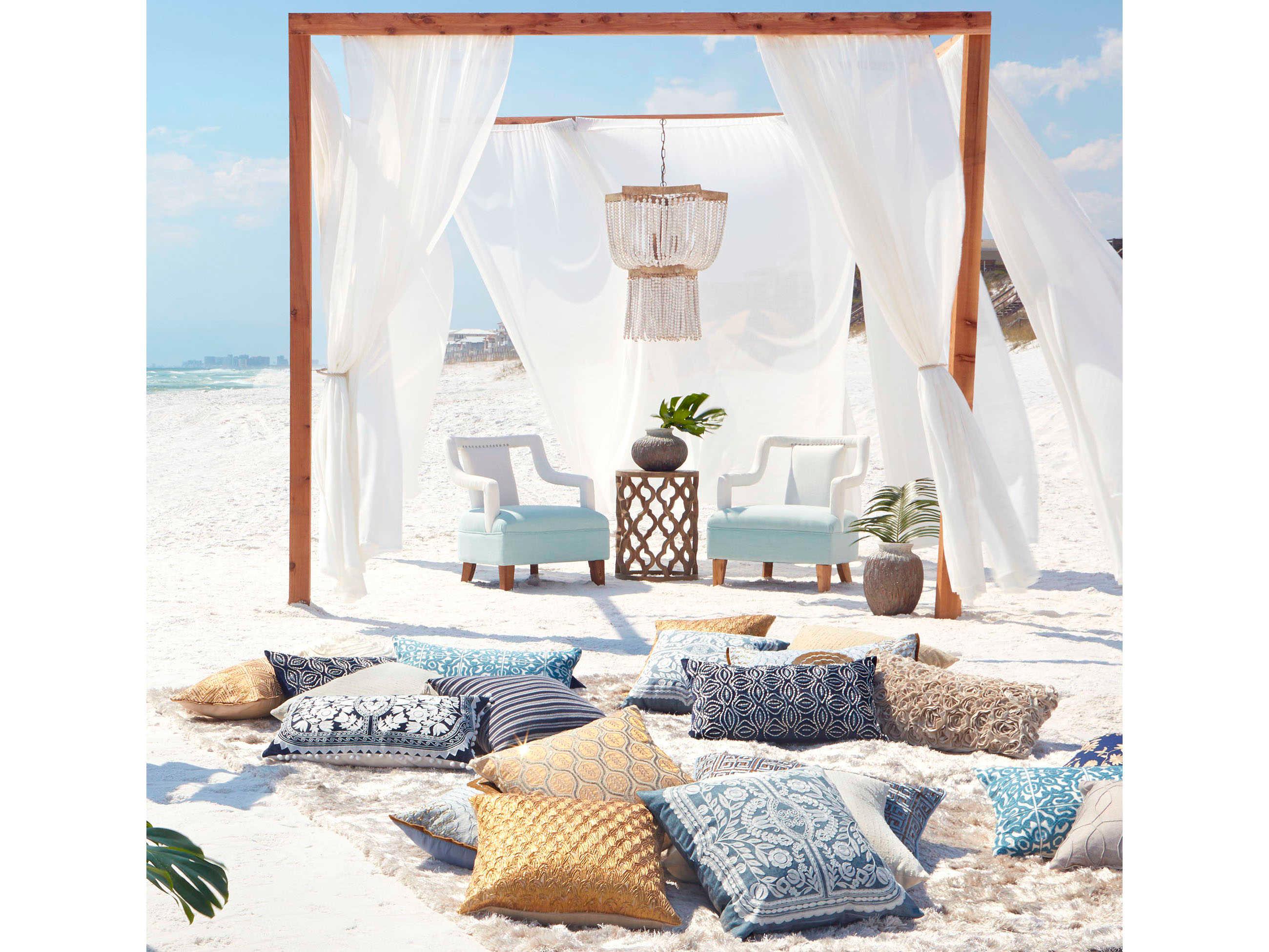 Cyan Design Estrella 3-Light Tinted Gold Leaf Pendant