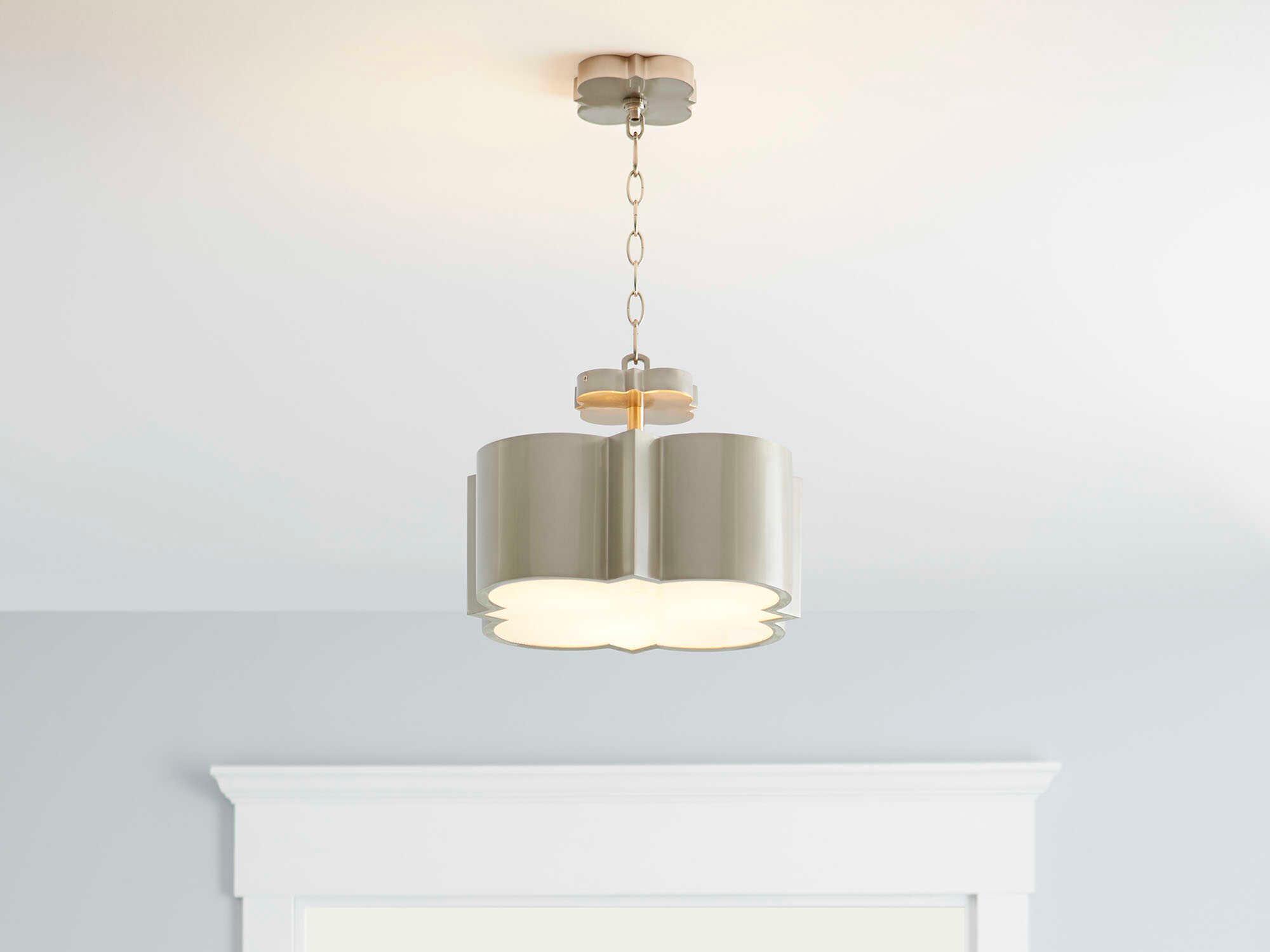Cyan Design Wyatt 3-Light Satin Nickel Semi Flush Mount