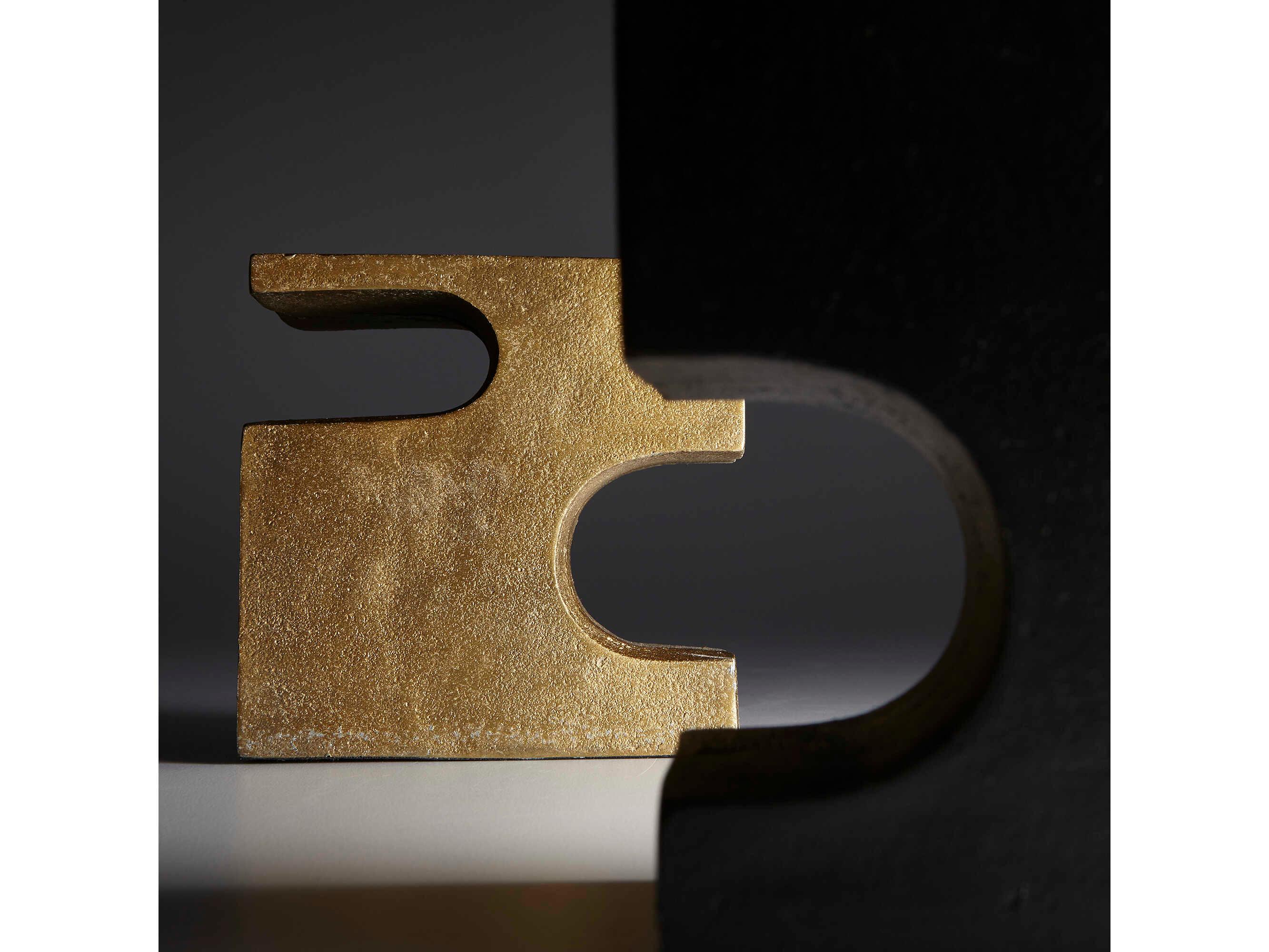 Cyan Design Bronze Brass Two-Piece Bookend