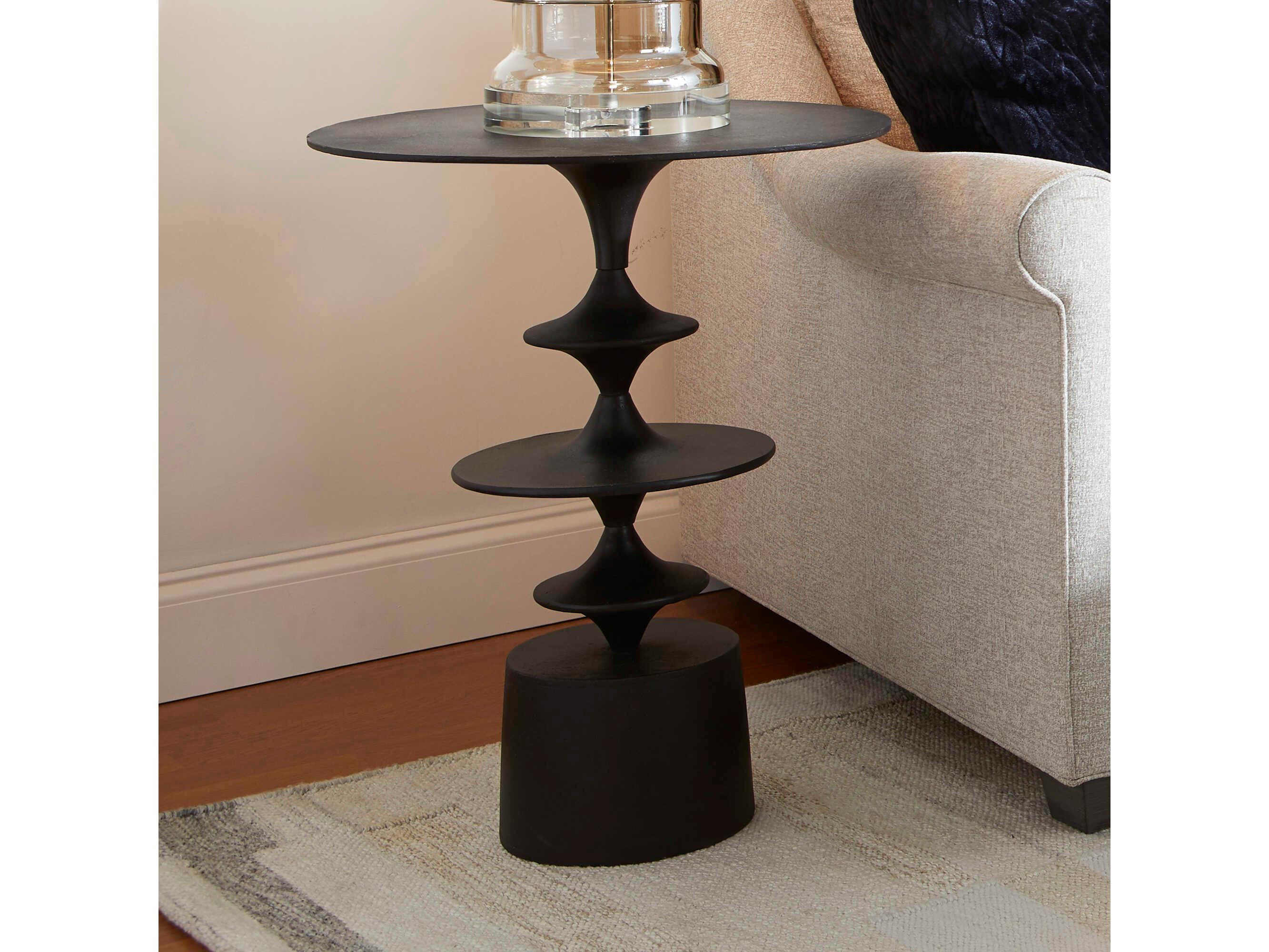 Cyan Design Eros Round Metal End Table