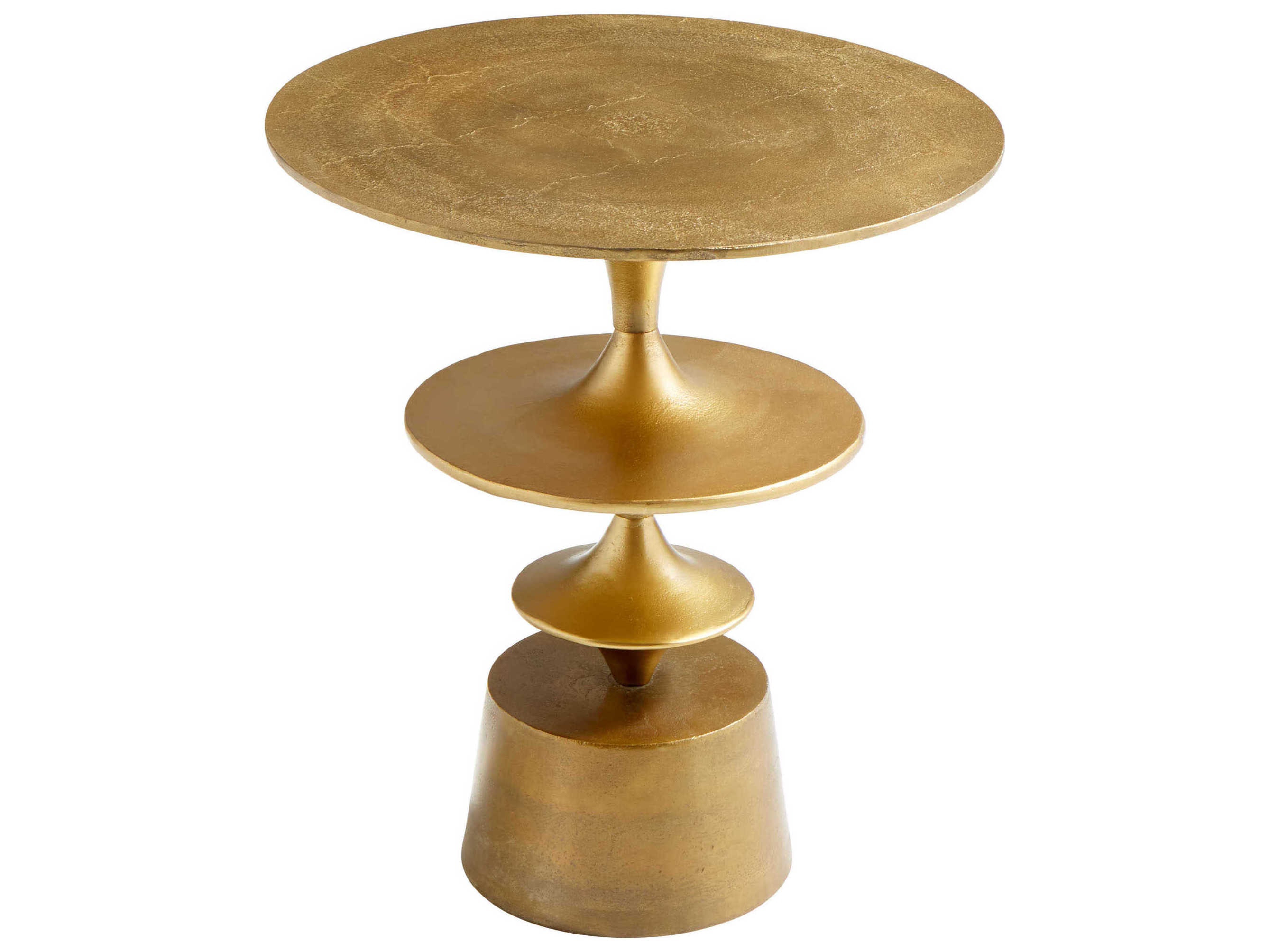 Cyan Design Eros Round Metal End Table