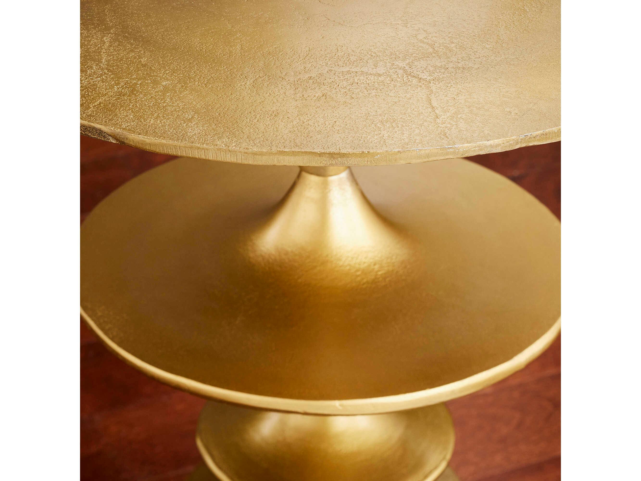 Cyan Design Eros Round Metal End Table