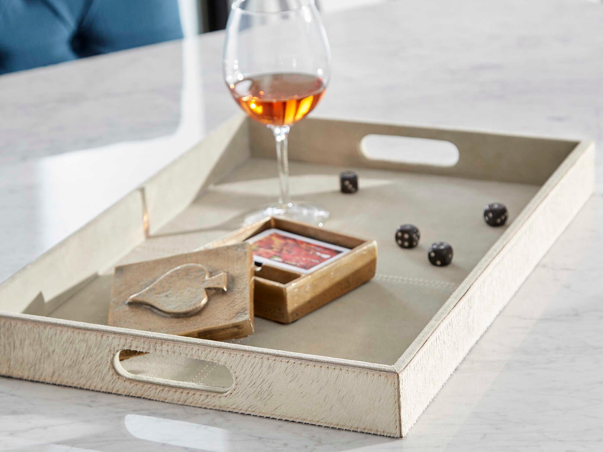 Cyan Design Grey Brixton Serving Tray