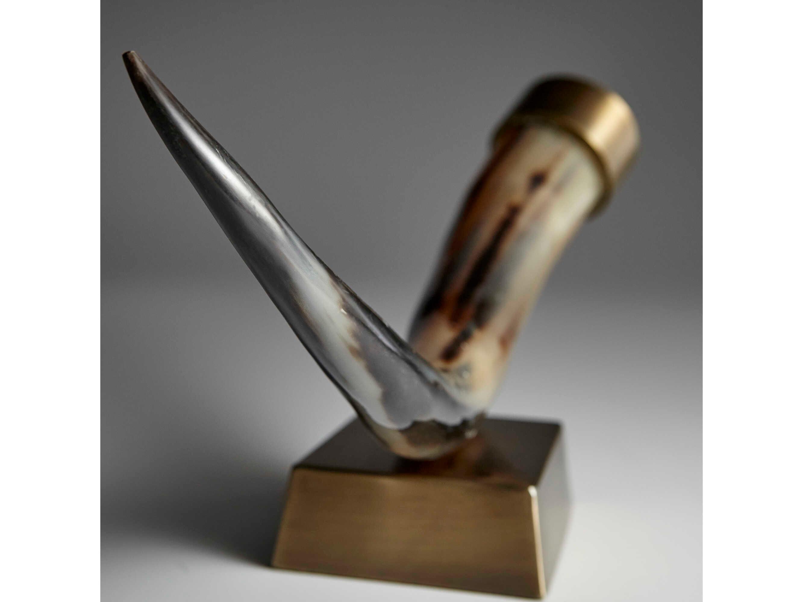 Cyan Design Natural Antique Brass Valhalla Sculpture