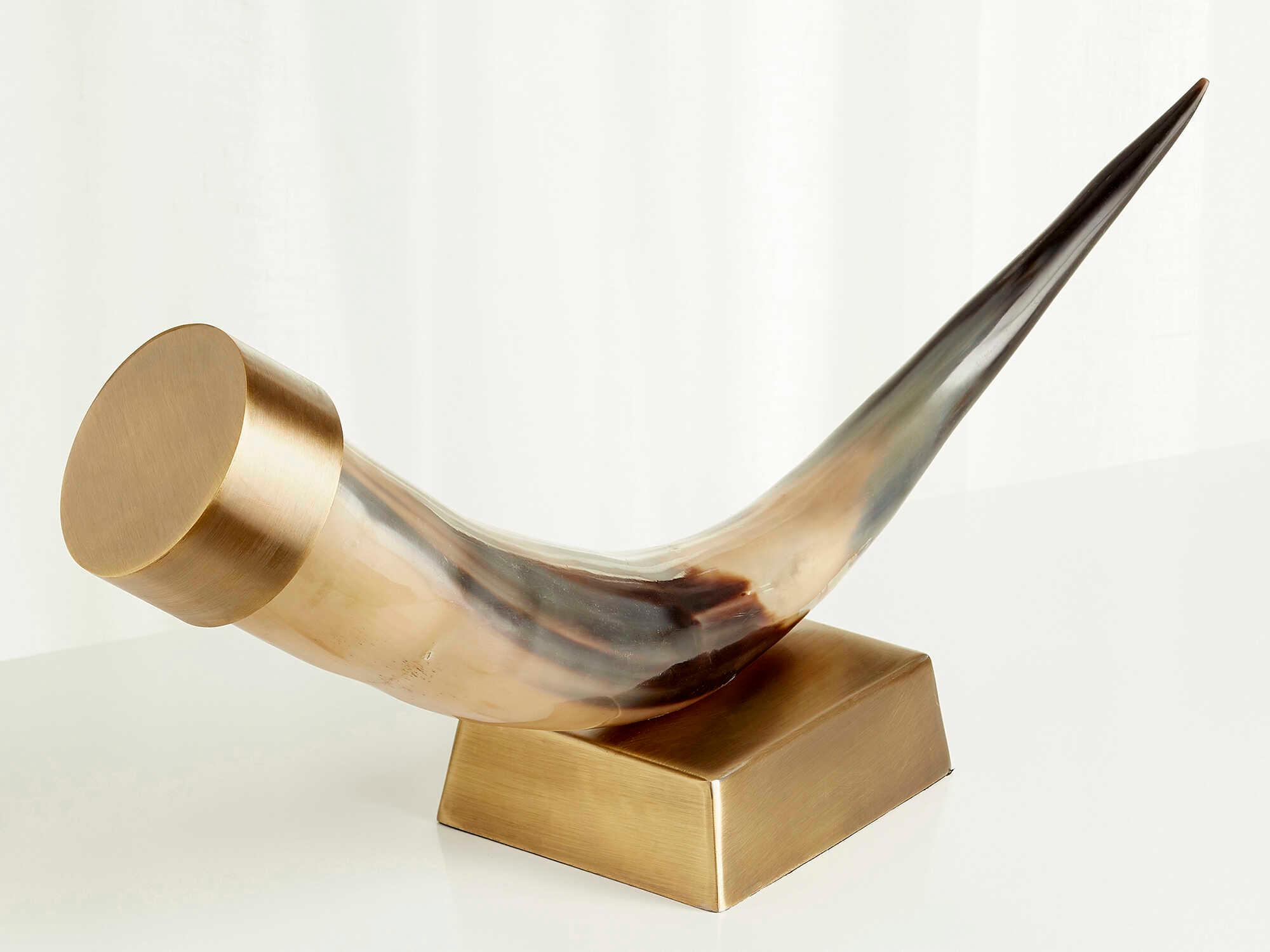 Cyan Design Natural Antique Brass Valhalla Sculpture