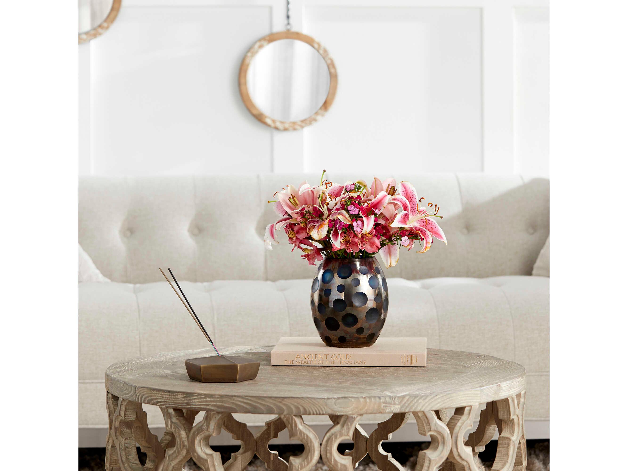 Cyan Design Sirah Round Wood Coffee Table