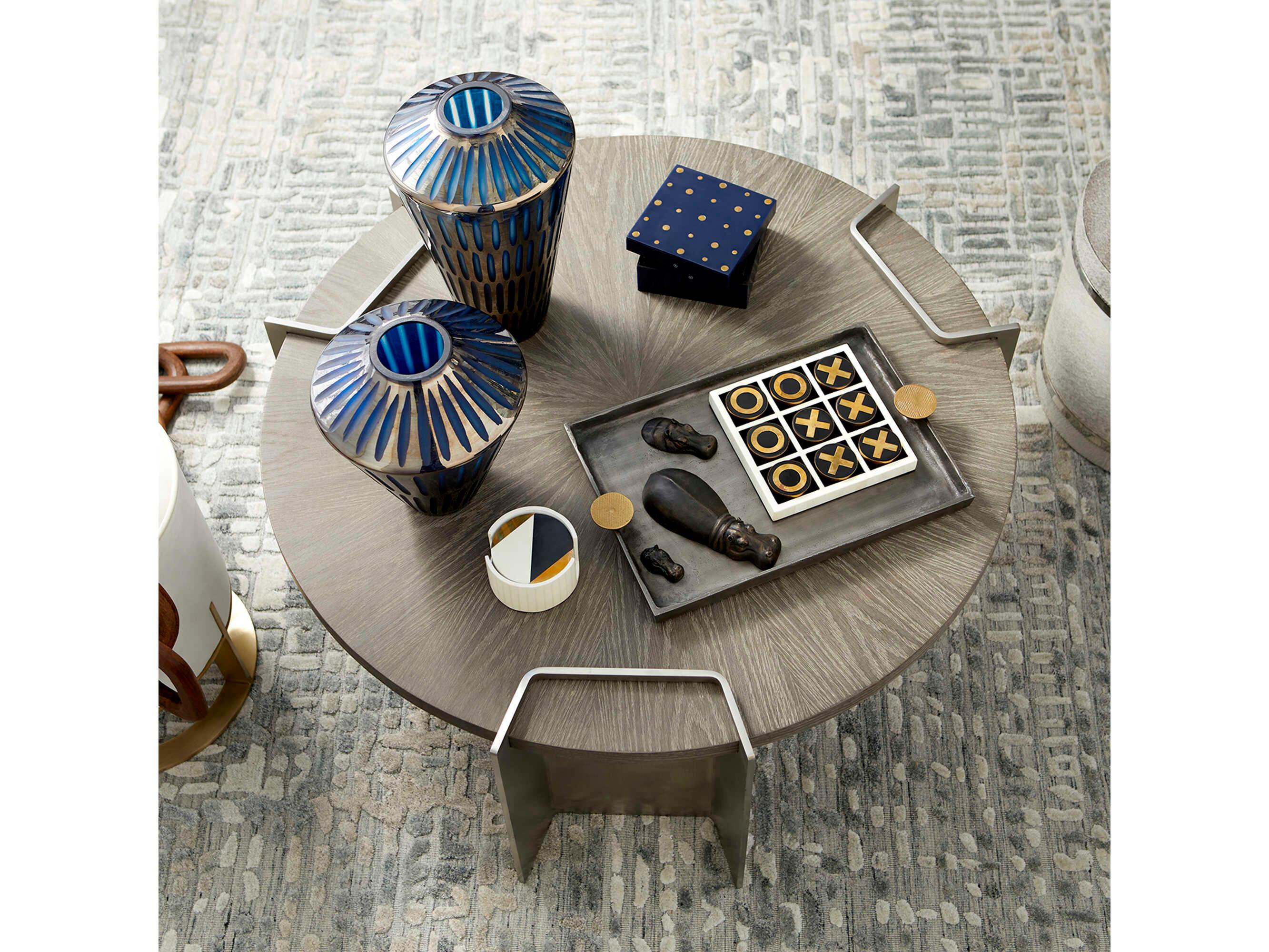 Cyan Design Arca Round Wood Coffee Table