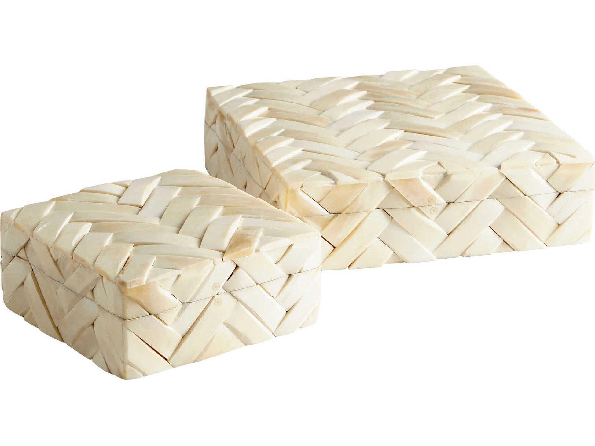 Cyan Design White Cumberland Container