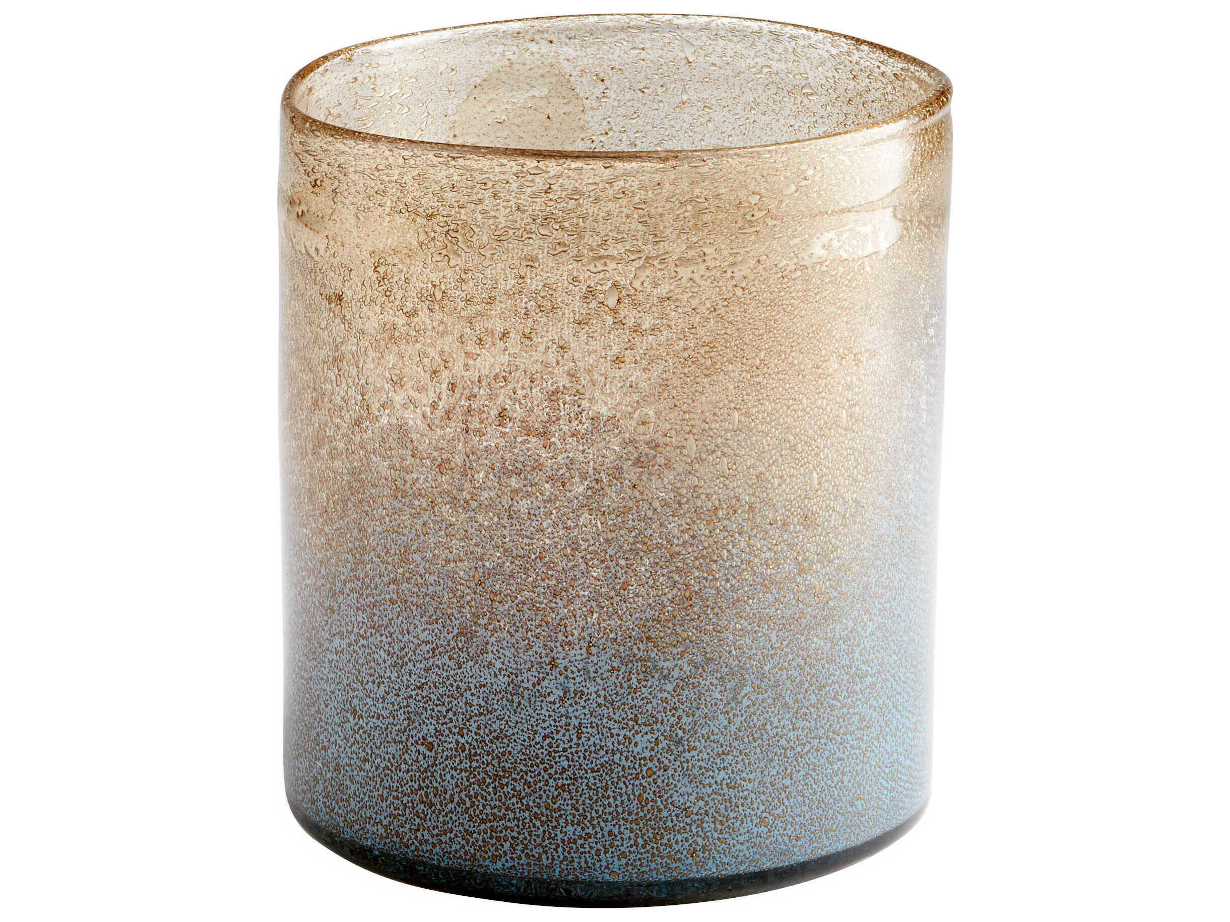 Cyan Design Blue Gold Dust Triton Vase