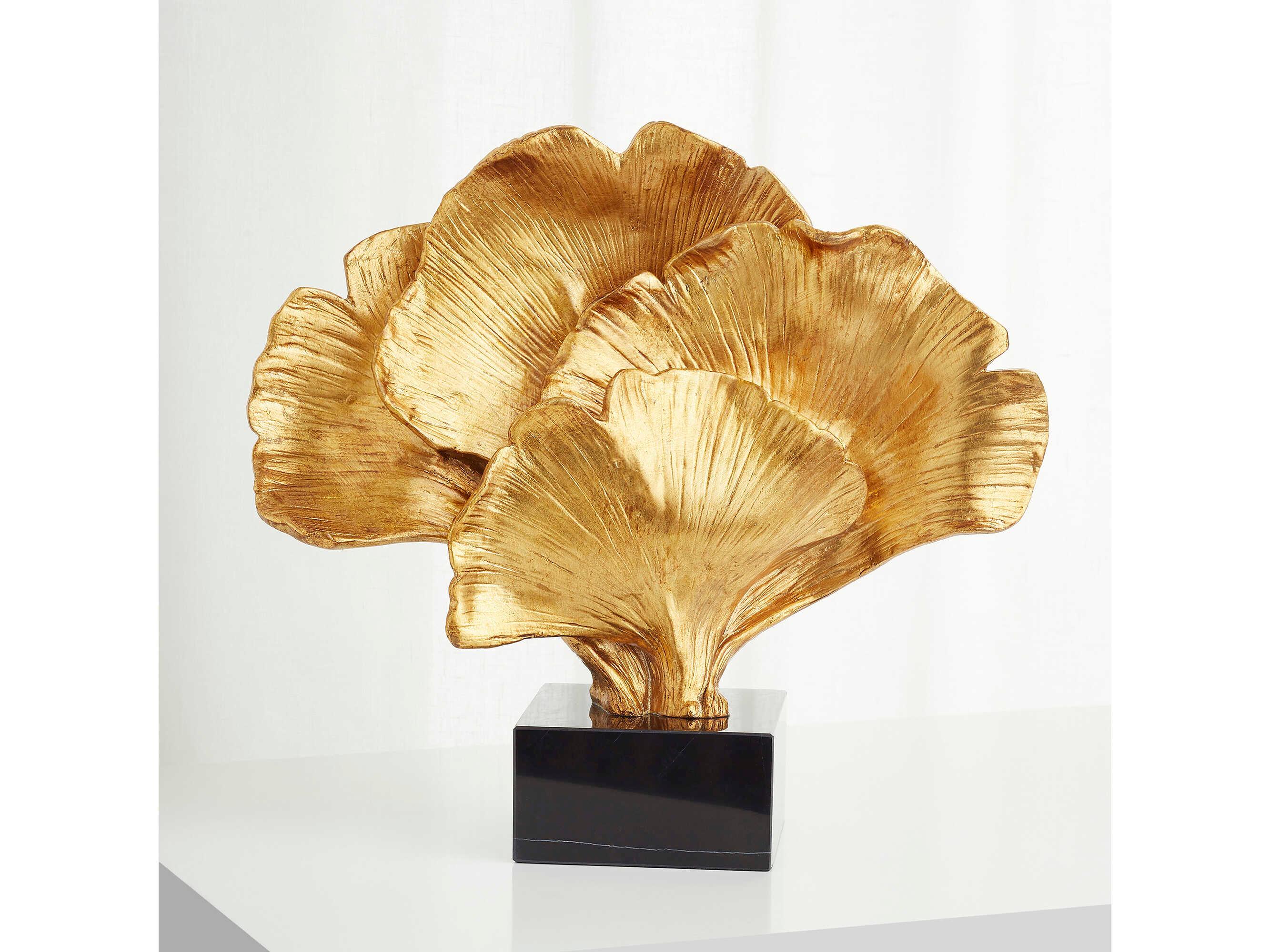 Cyan Design Gold Gilded Bloom Sculpture