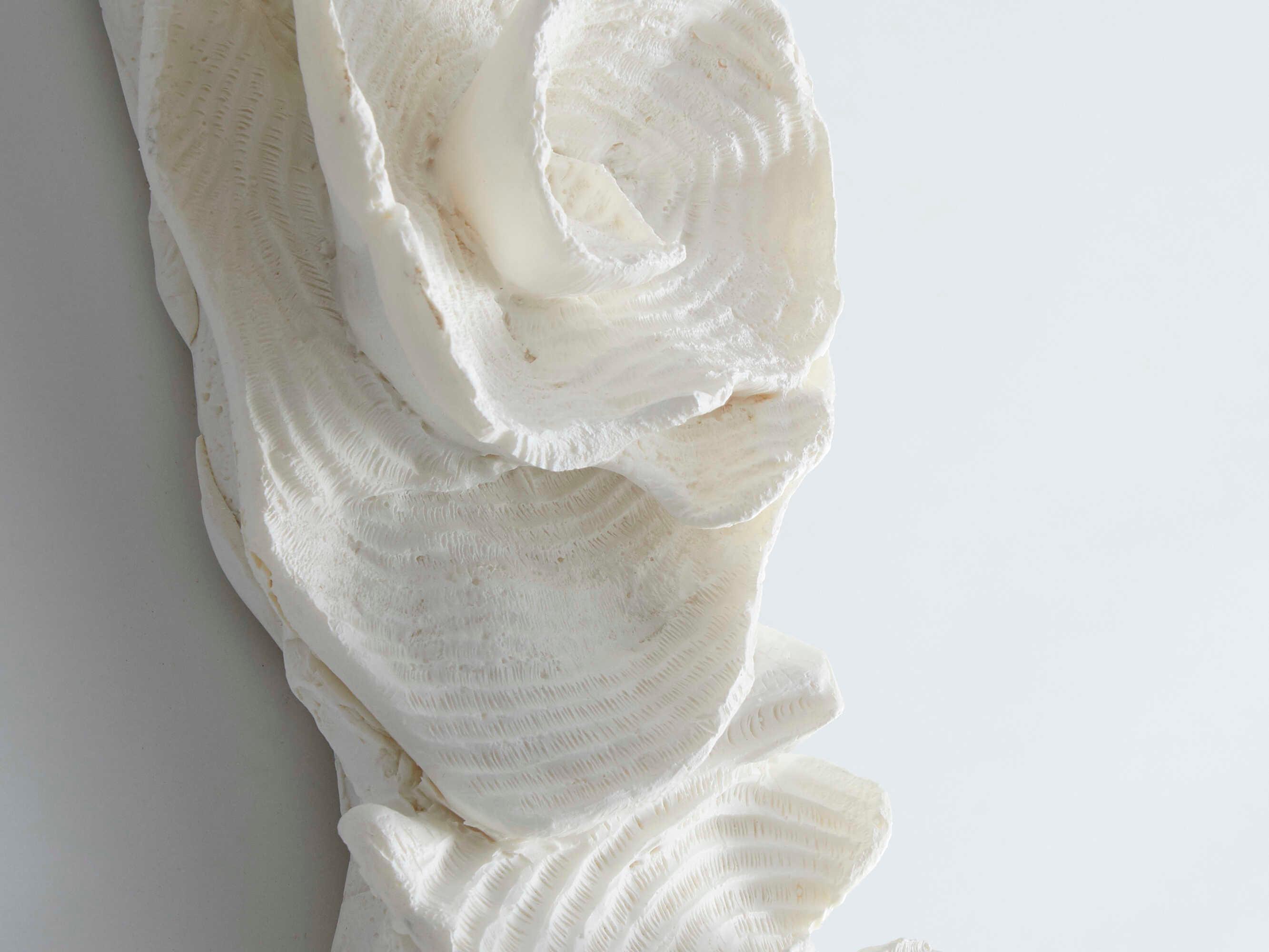 Cyan Design Gardenia White Oval Wall Mirror