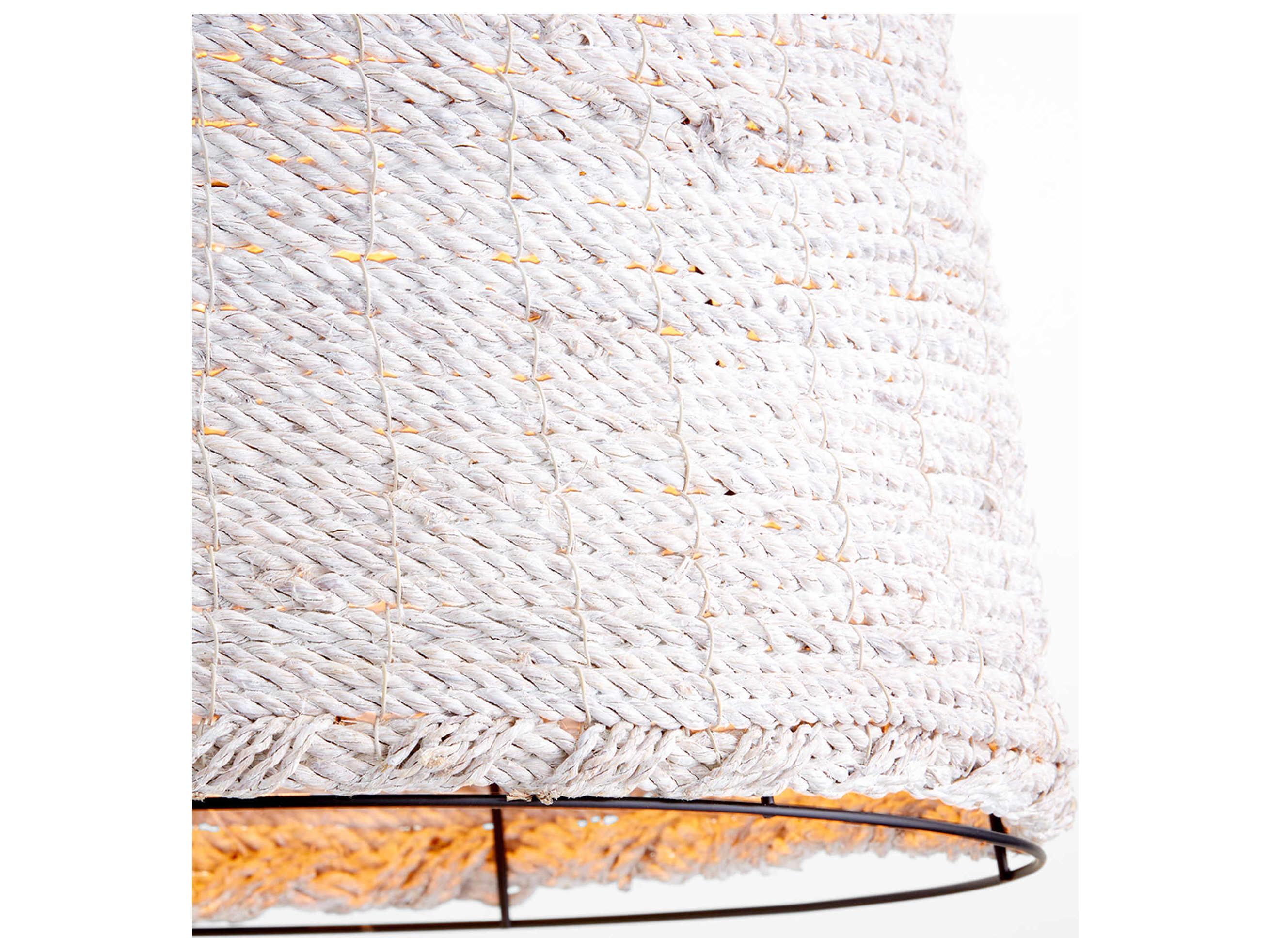 Cyan Design Dedal 1-Light White Pendant