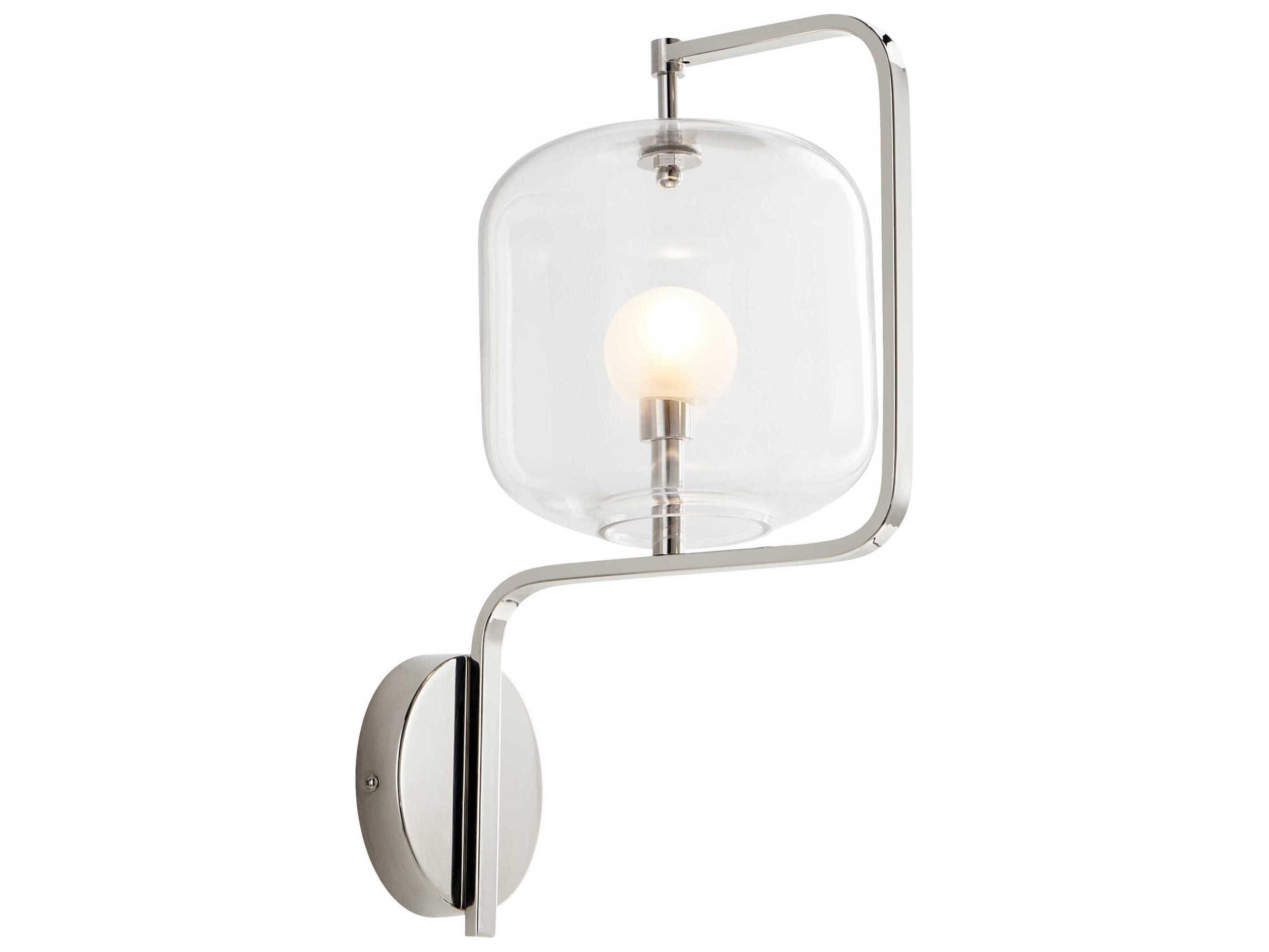 Cyan Design Isotope 1-Light Polished Nickel Wall Sconce