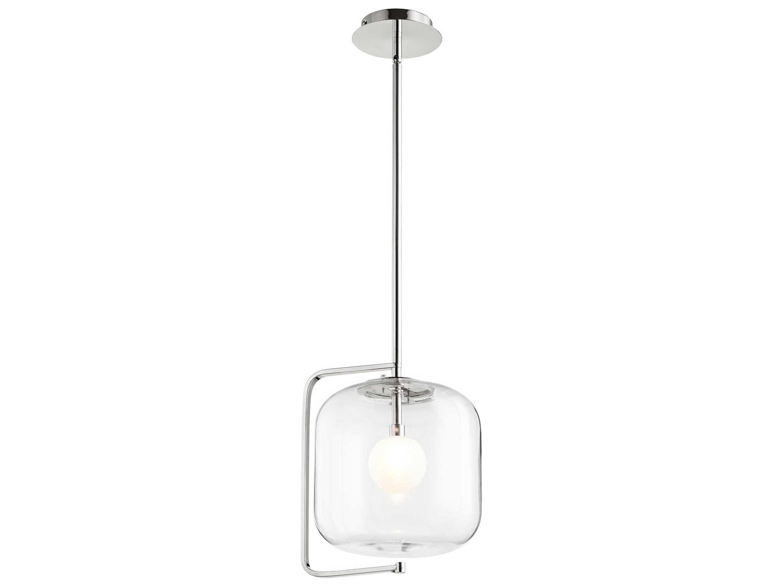 Cyan Design Isotope 1-Light Polished Nickel Mini Pendant