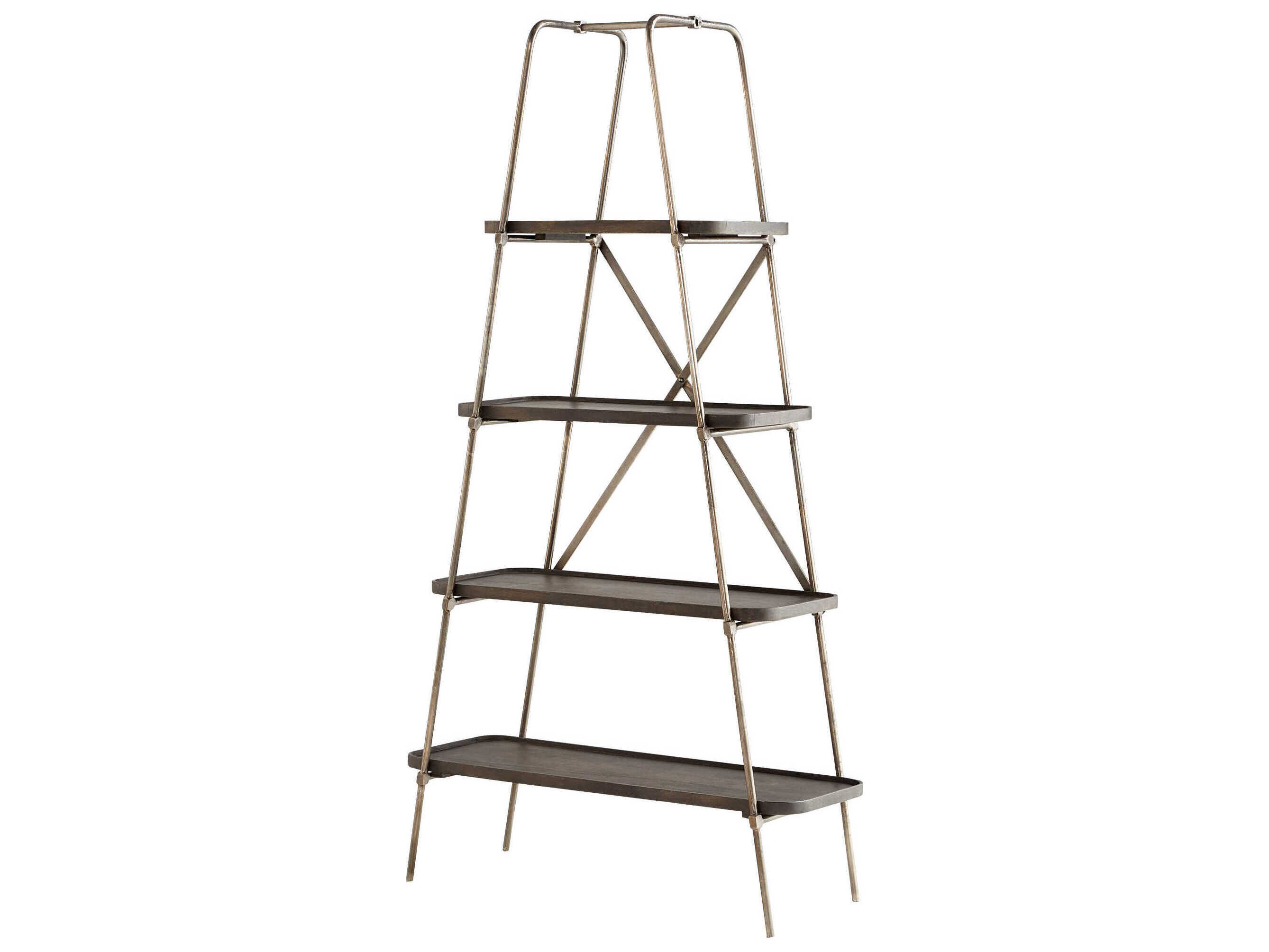 Cyan Design Fortress Raw Iron Grey Raw Iron Grey Etagere