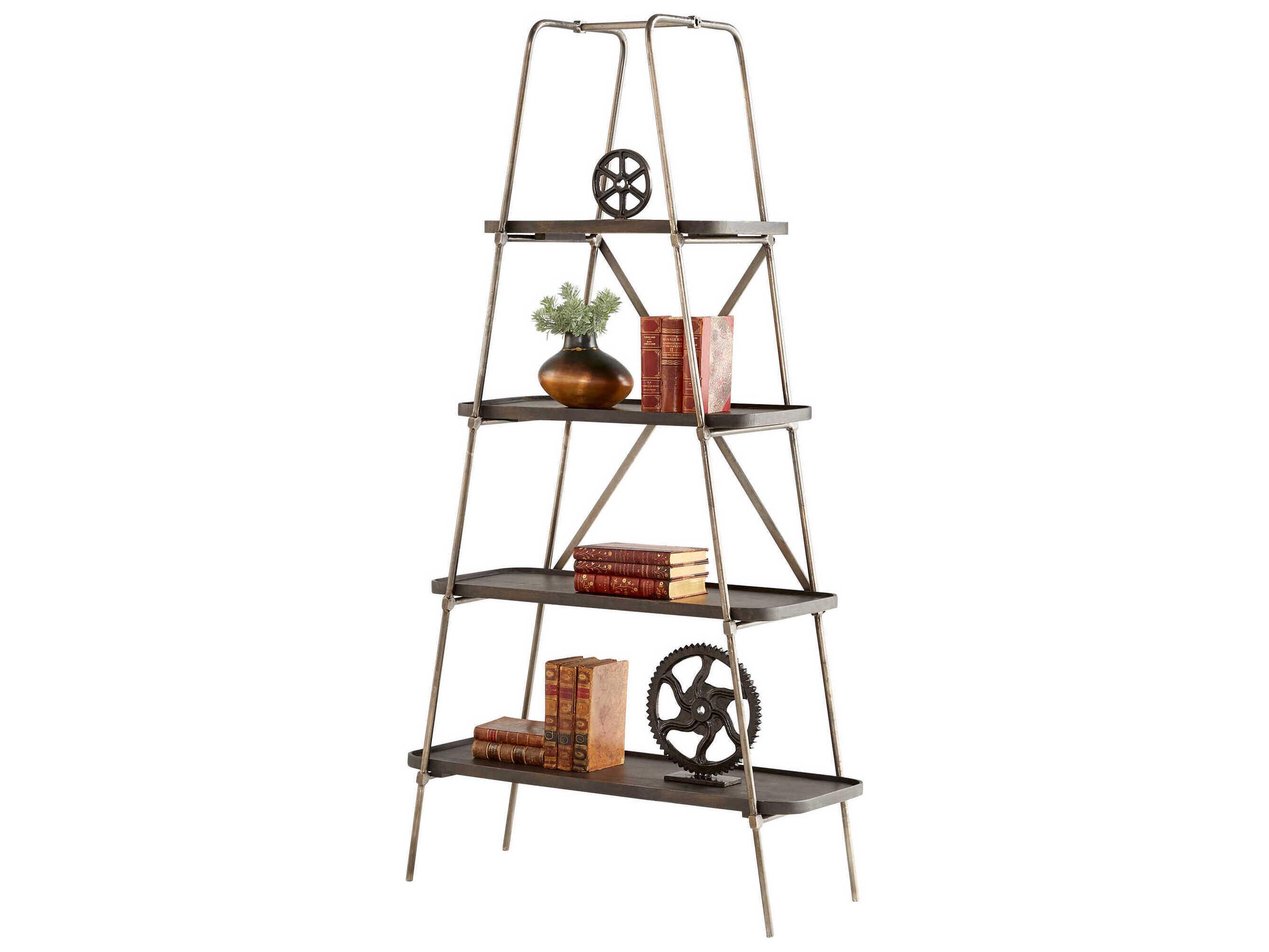 Cyan Design Fortress Raw Iron Grey Raw Iron Grey Etagere