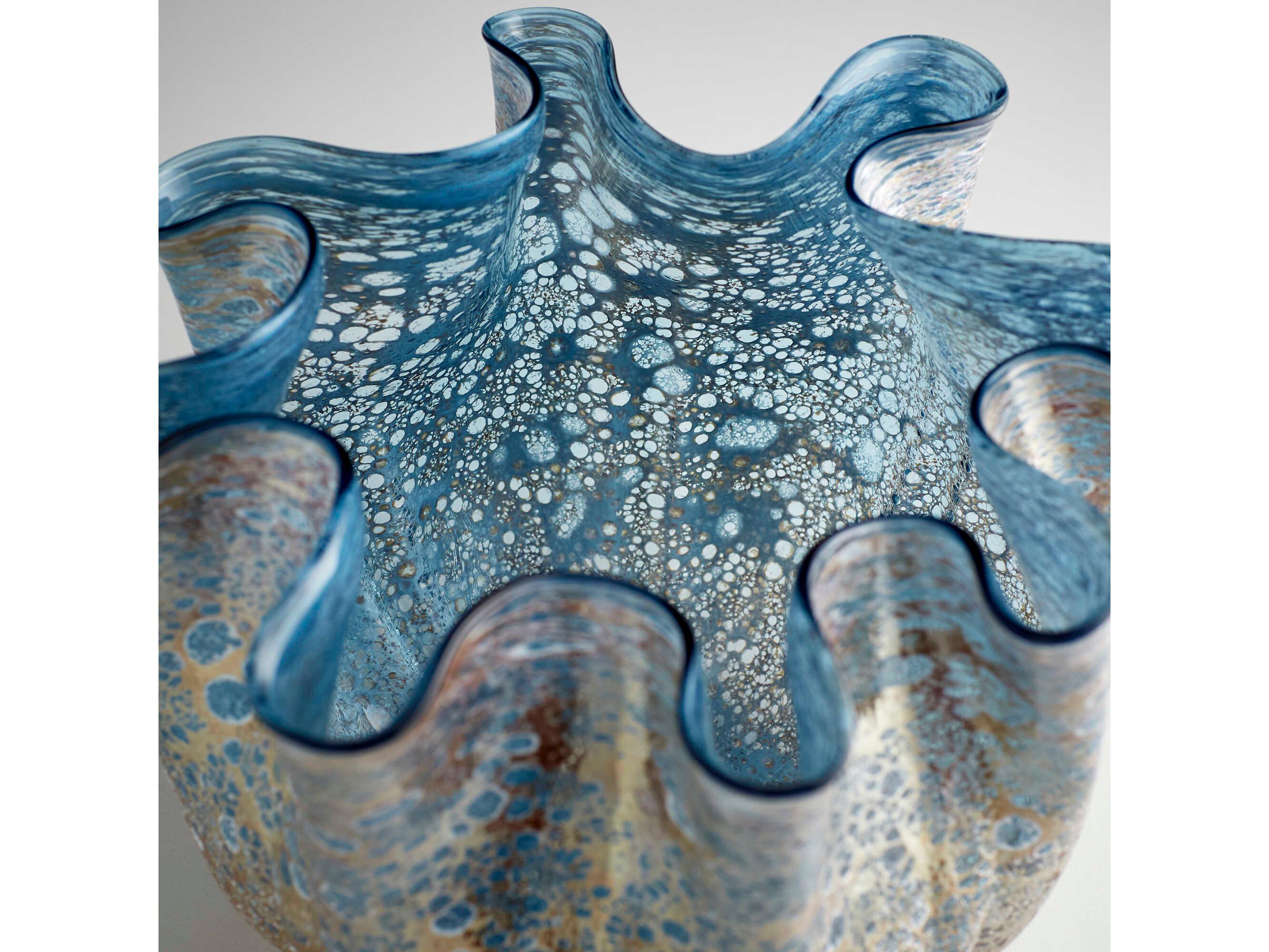 Cyan Design Meduse Blue Vase