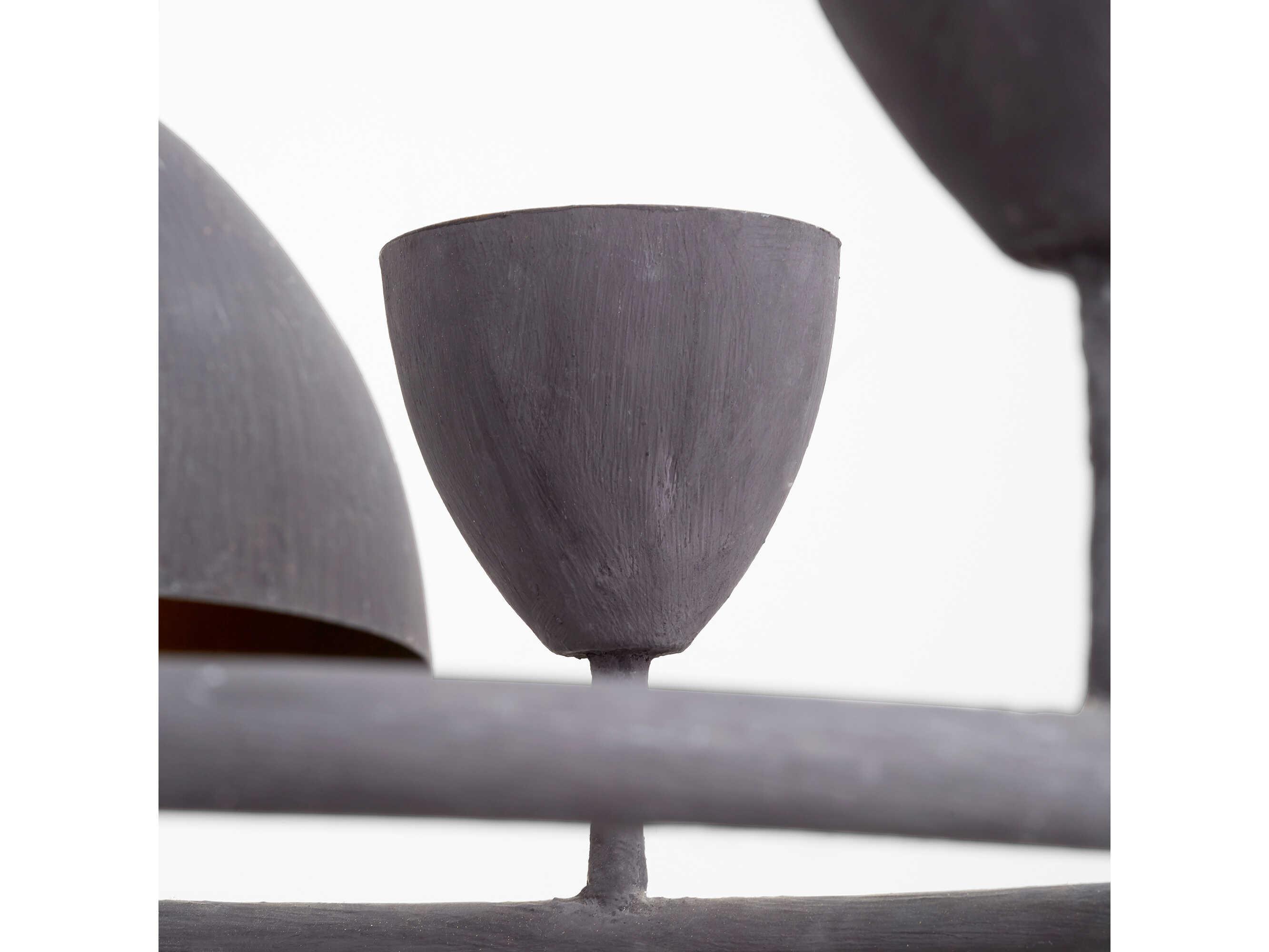 Cyan Design 4-Light Noir Black Chandelier