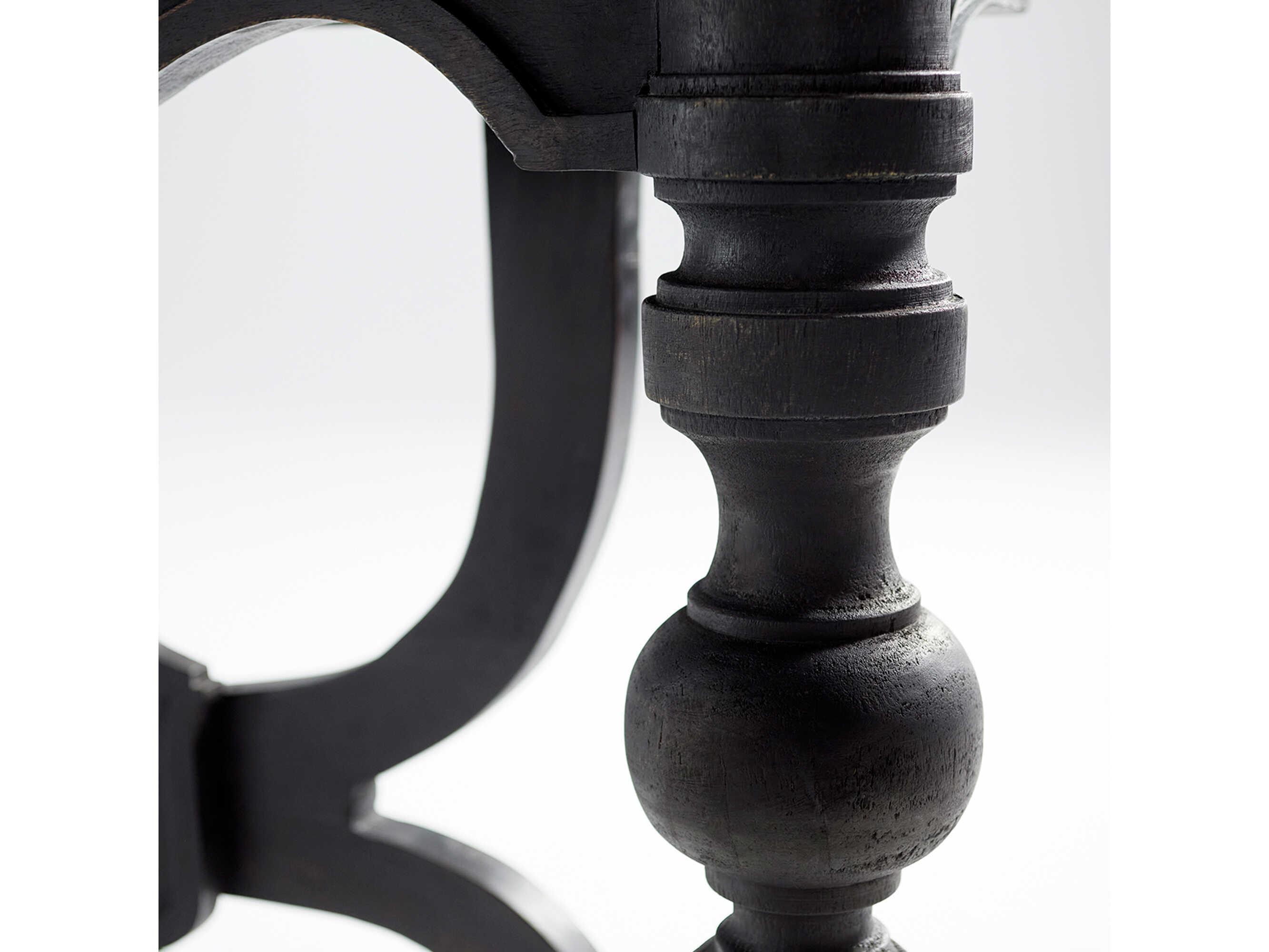 Cyan Design Rectangular Wood Black Console Table