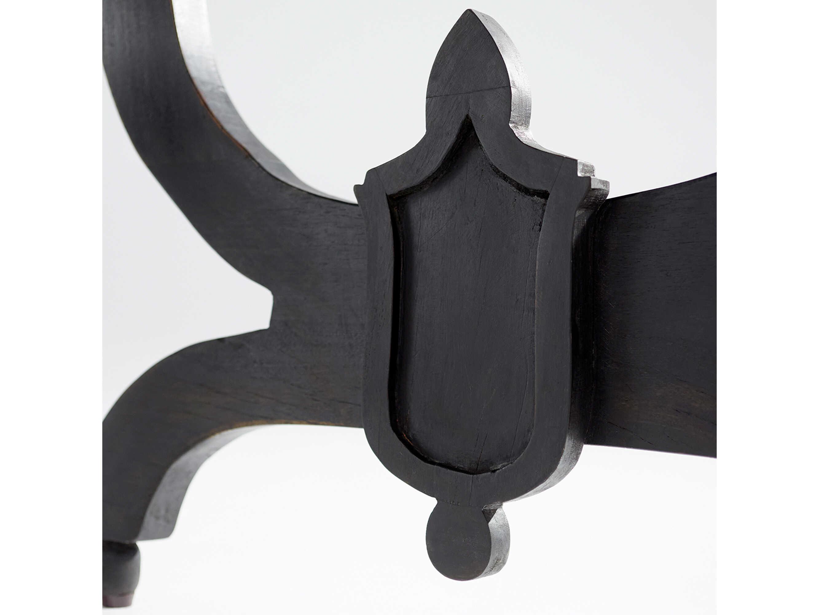 Cyan Design Rectangular Wood Black Console Table