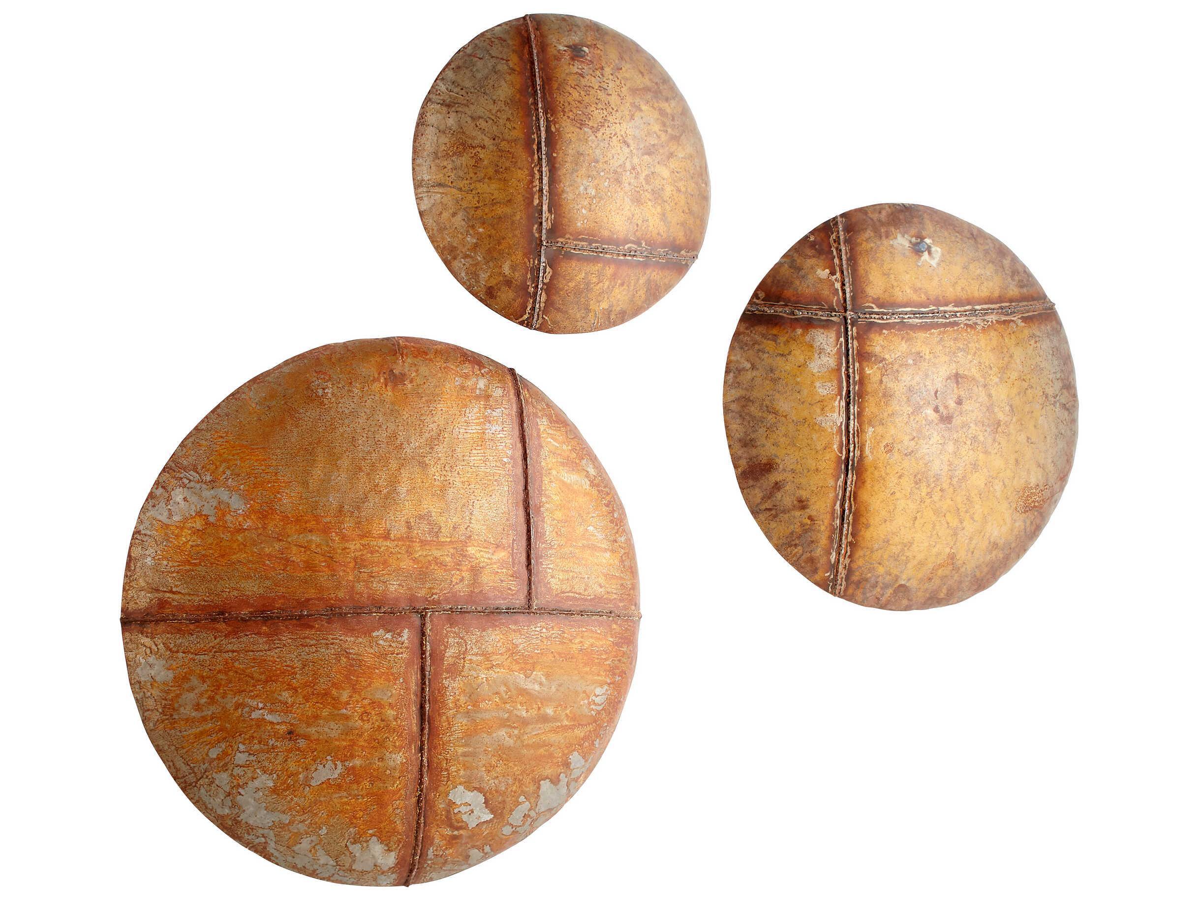 Cyan Design Spur Line Rustic Bronze 19" Metal Wall Art