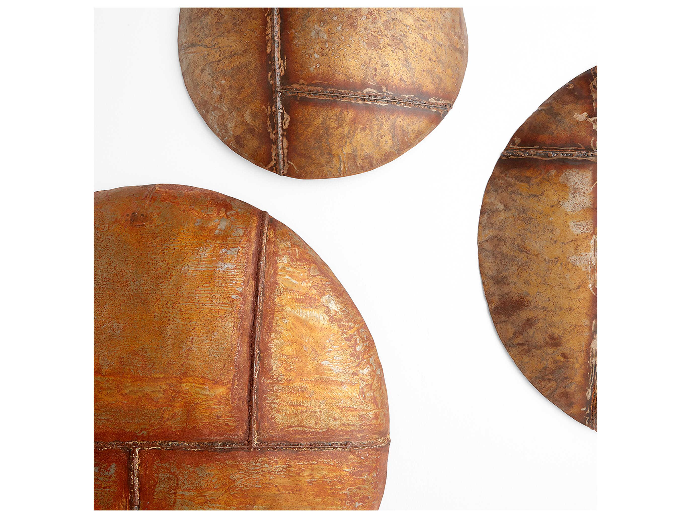 Cyan Design Spur Line Rustic Bronze 25" Metal Wall Art