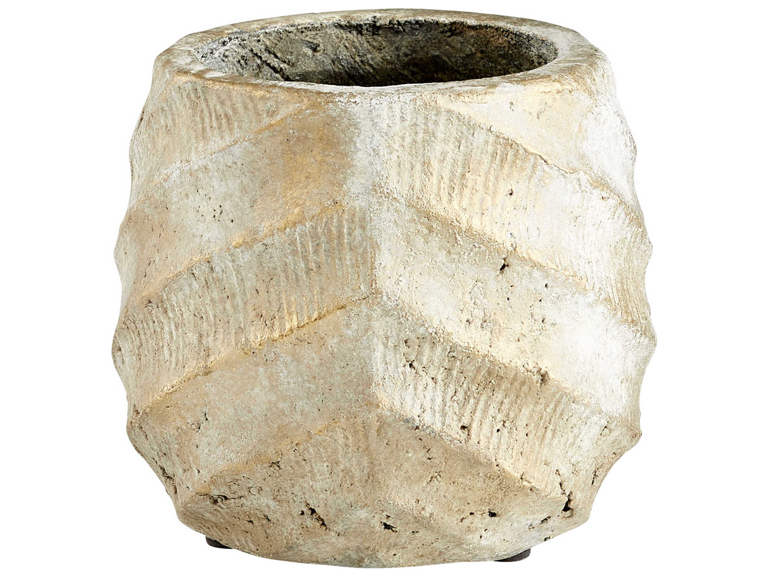 Cyan Design Cache Creek Brown Sandstone 7" Plant Stand