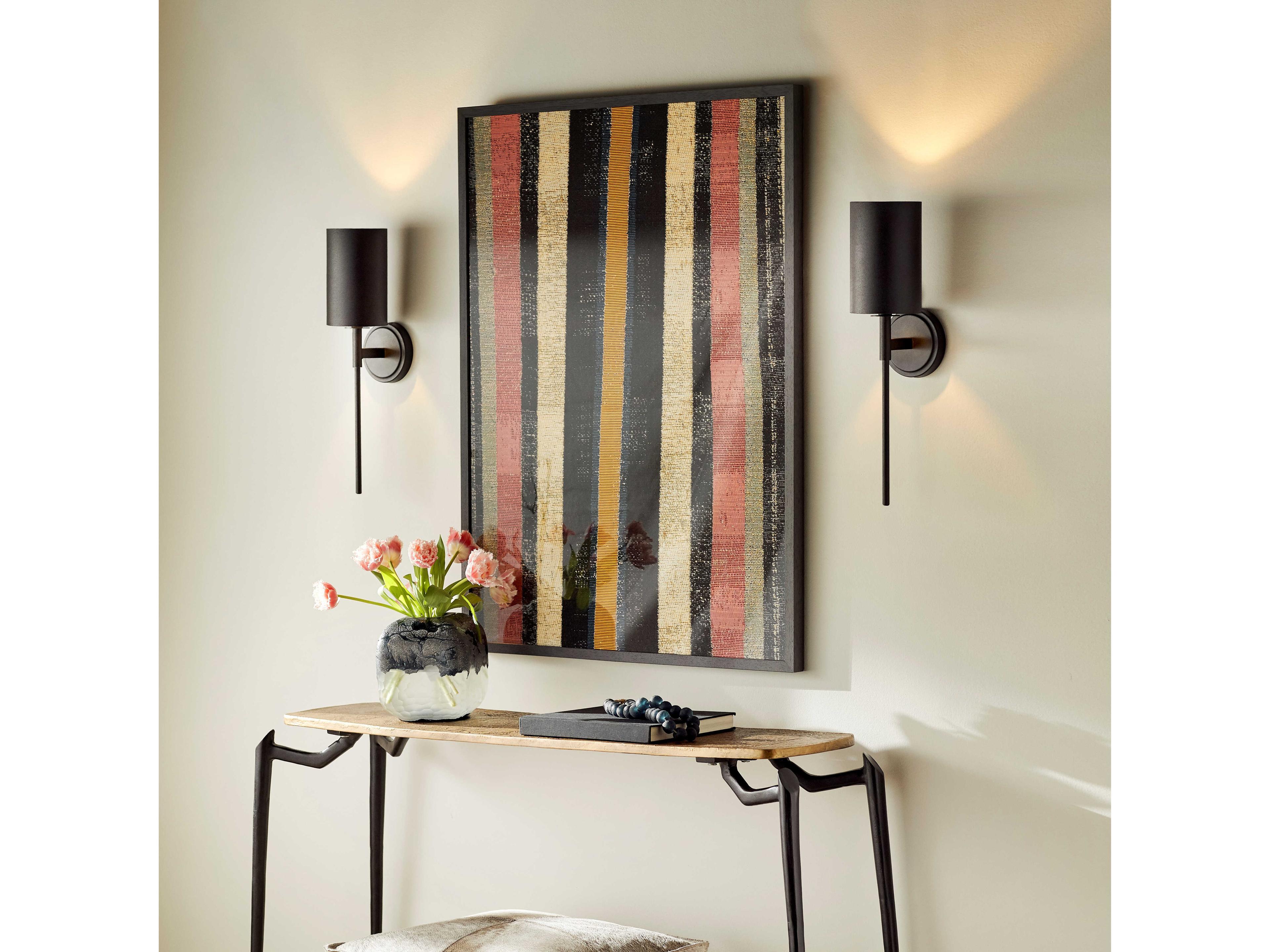 Cyan Design 1-Light Noir Black Wall Sconce