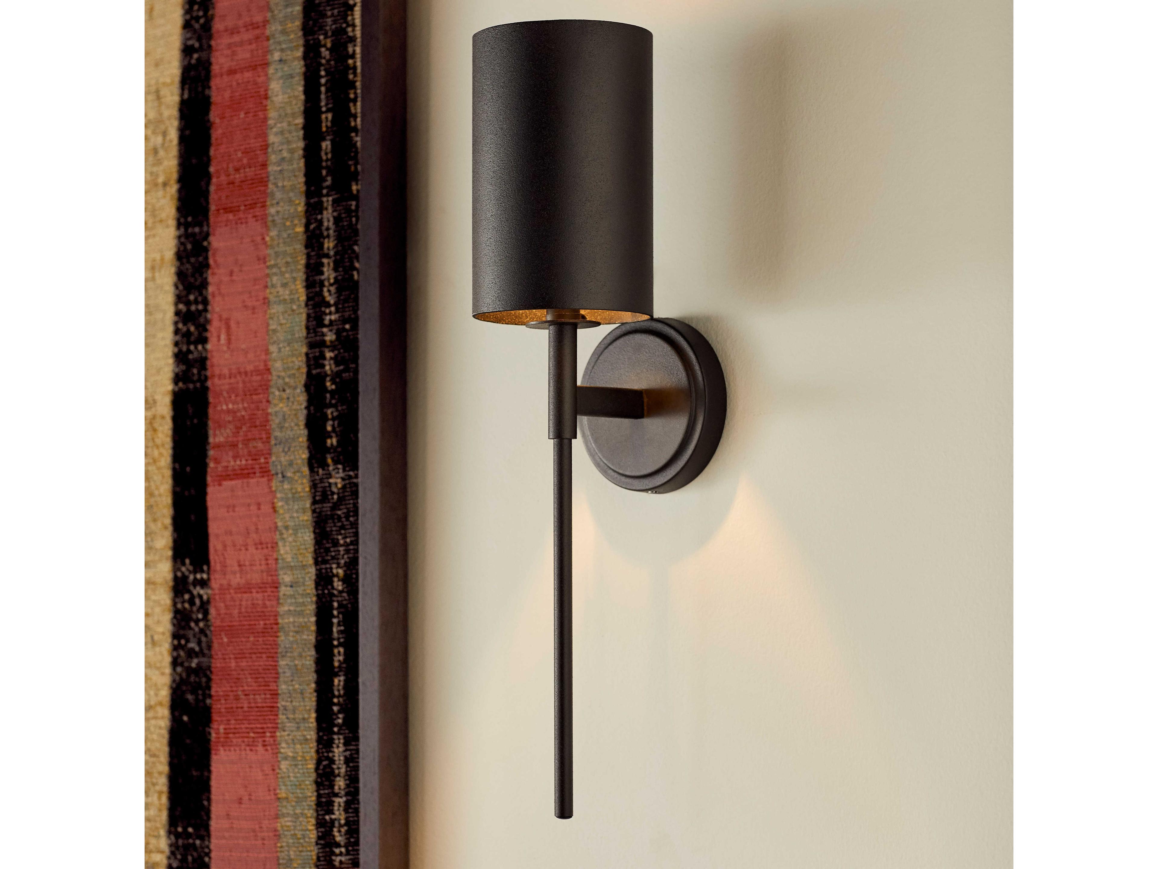 Cyan Design 1-Light Noir Black Wall Sconce