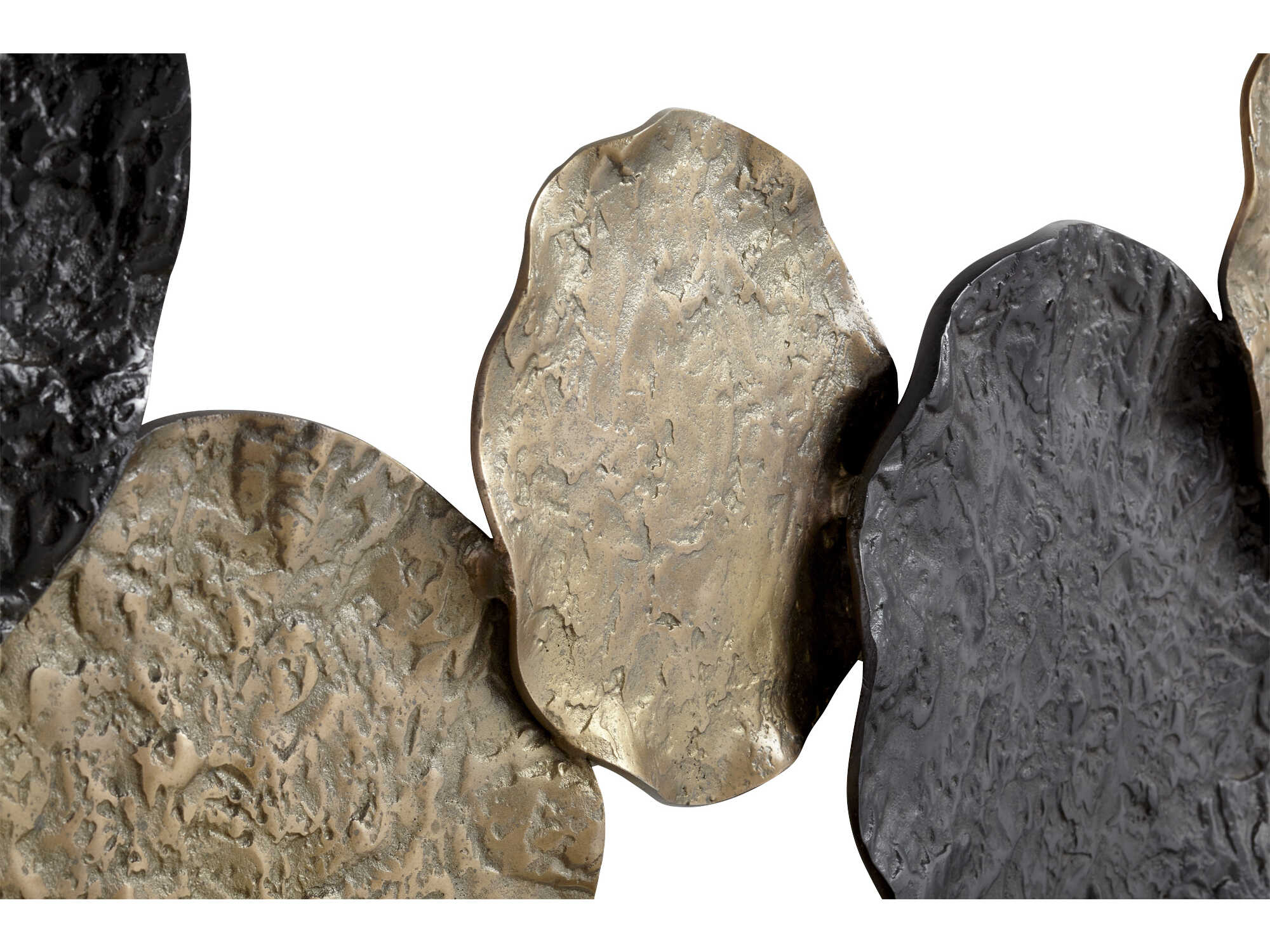 Cyan Design Conch Antique Brass / Black Metal Wall Art