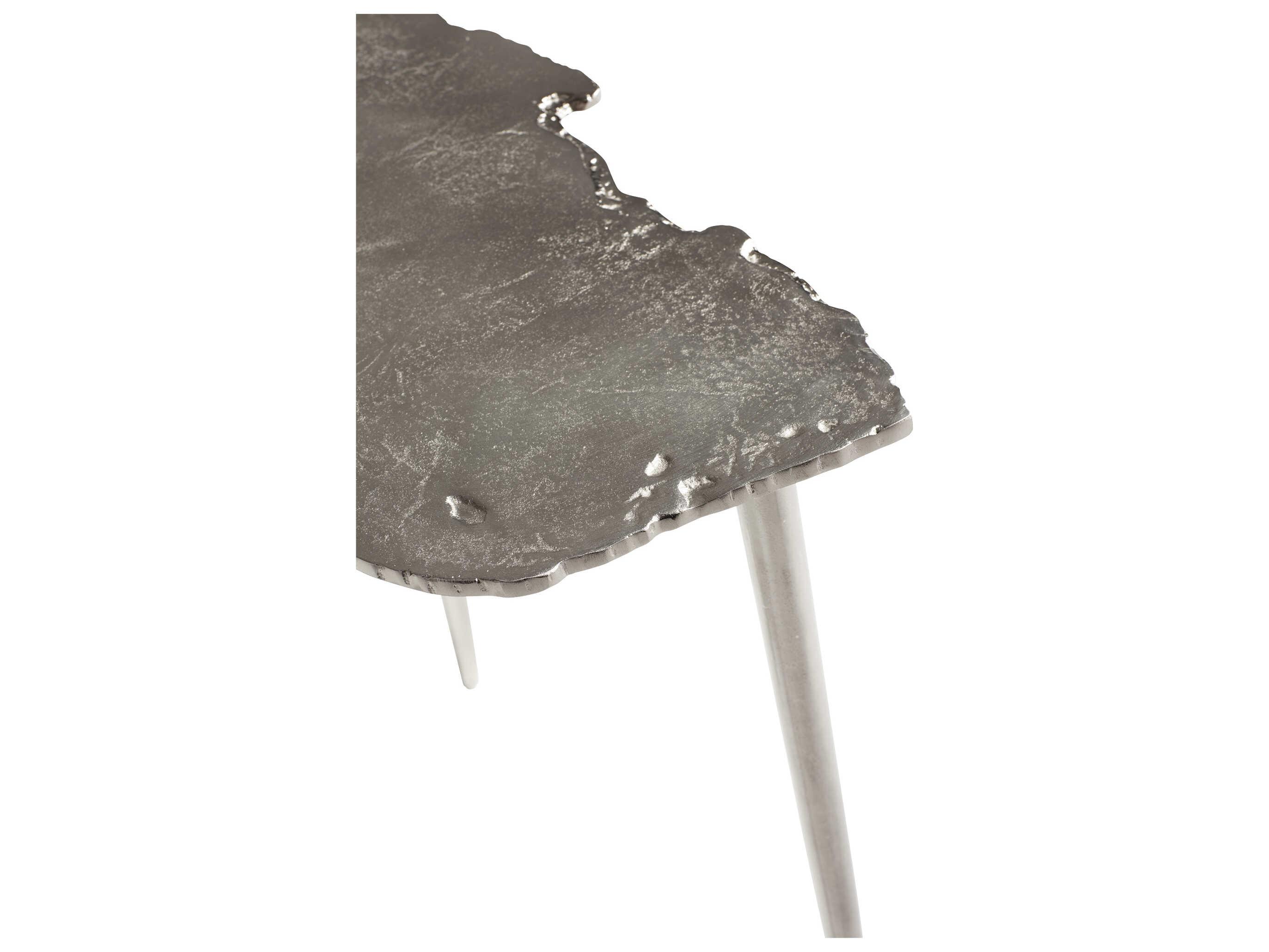 Cyan Design Metal Antique Nickel End Table