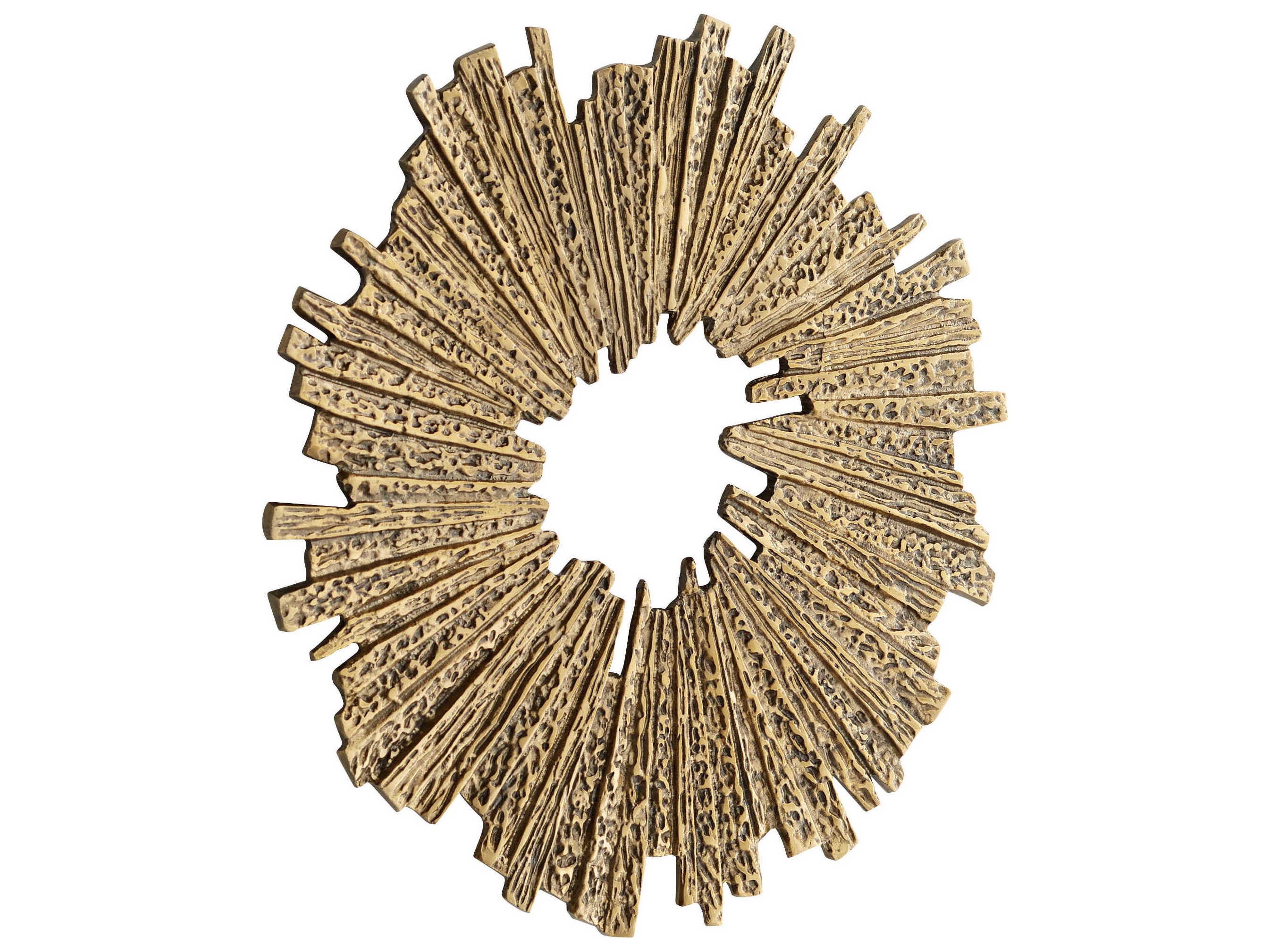 Cyan Design Abra Antique Brass 22" Metal Wall Art